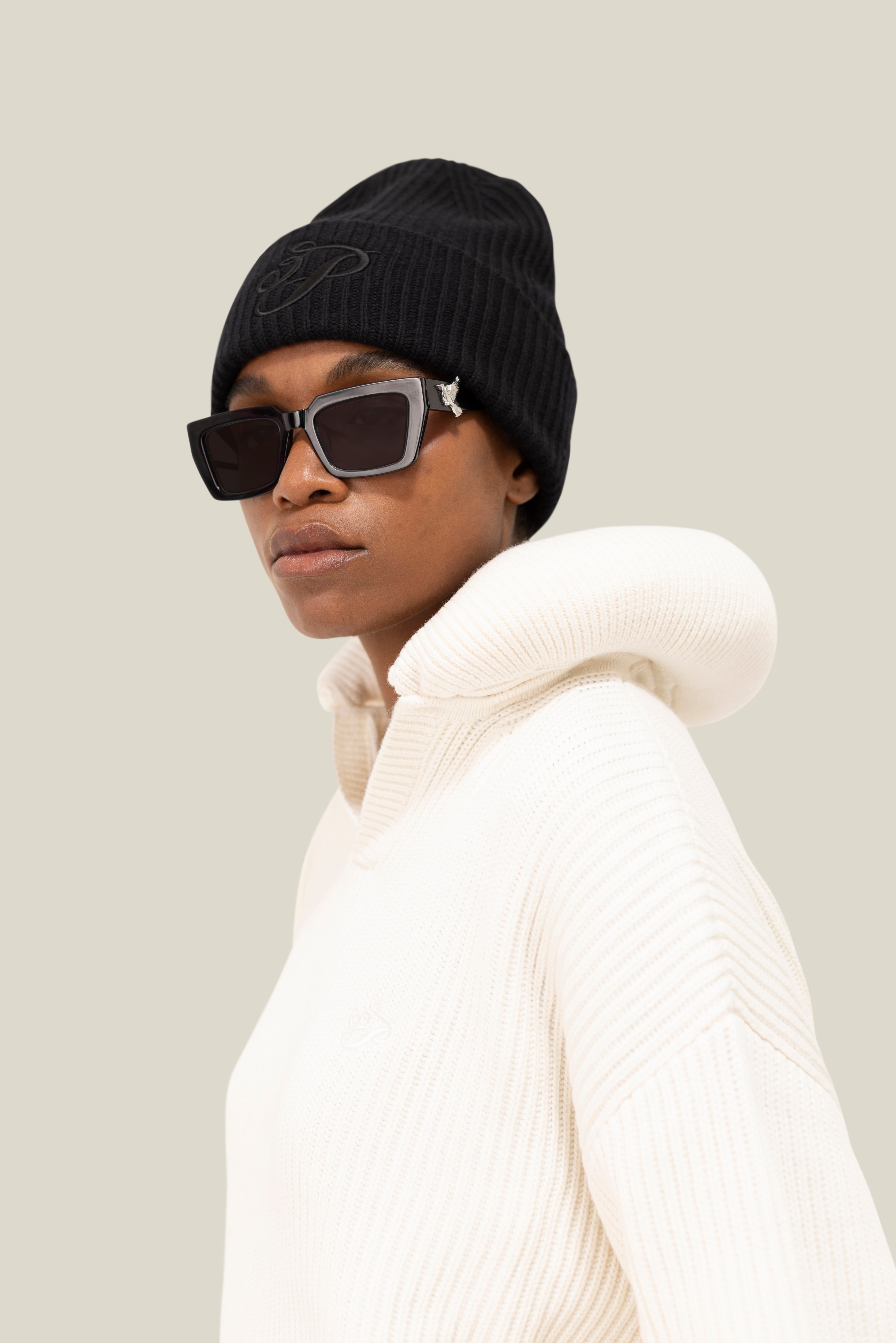 3P Cursive Logo Beanie