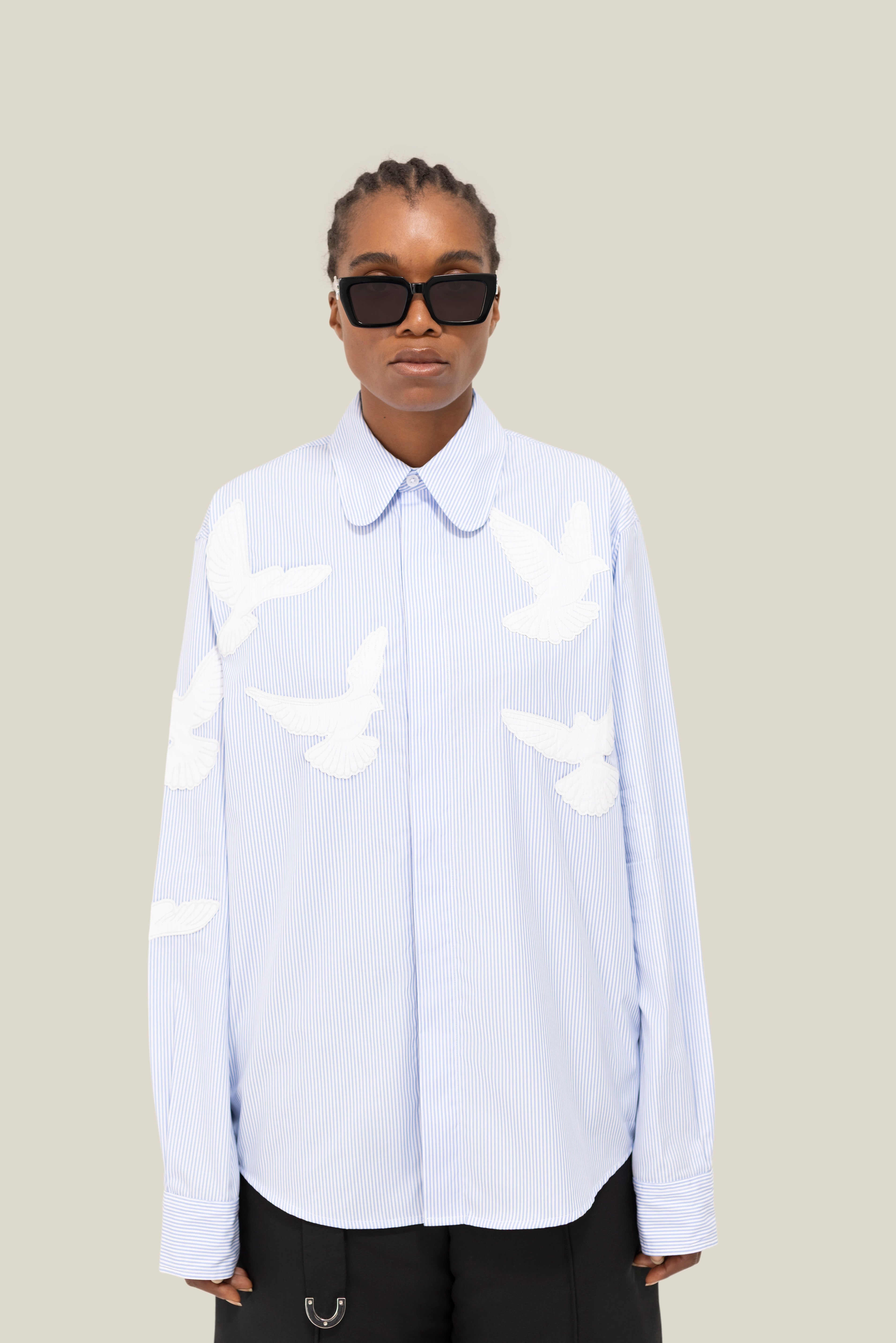 Flying Doves Button Shirt