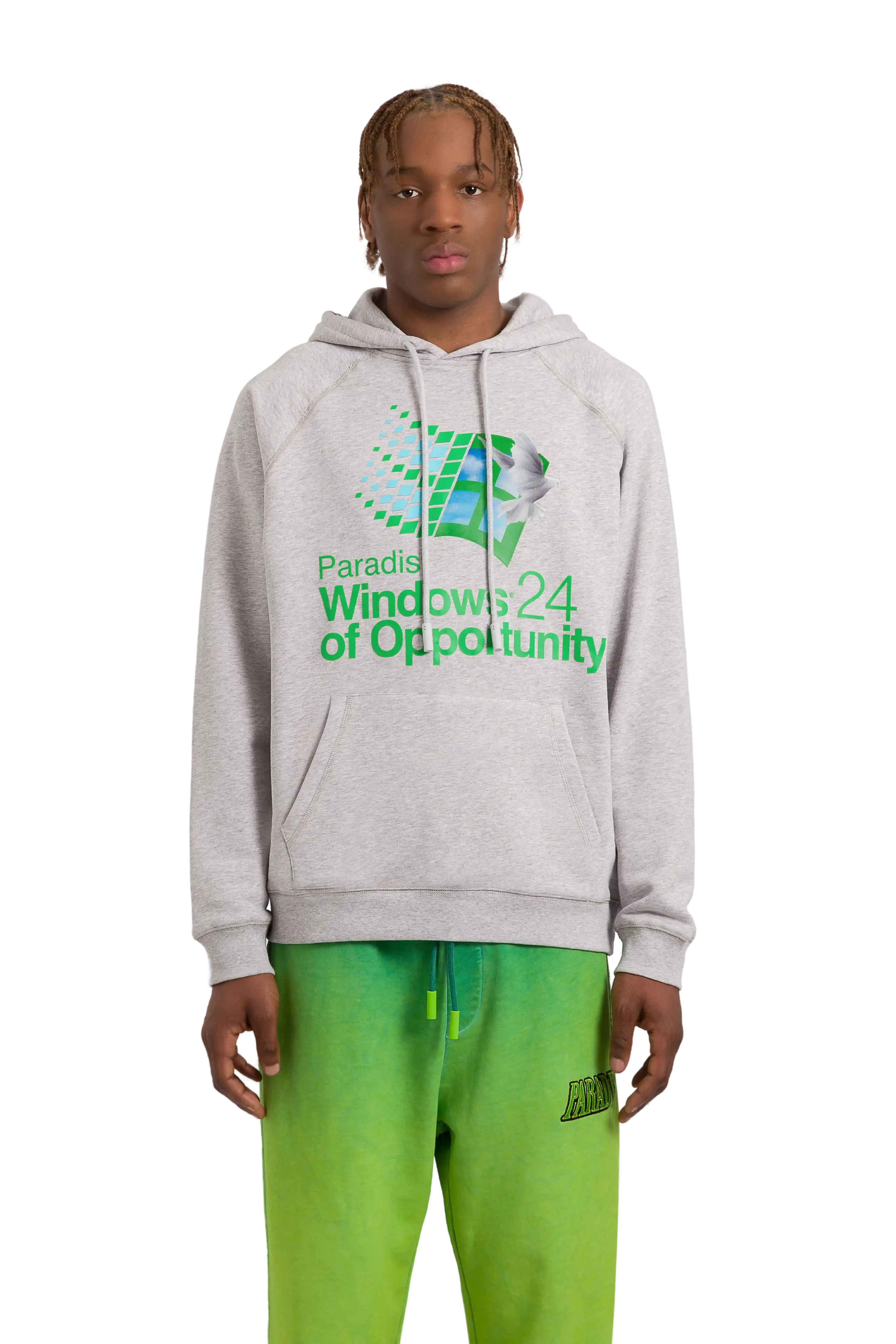 Windows Hologram Hooded Sweater