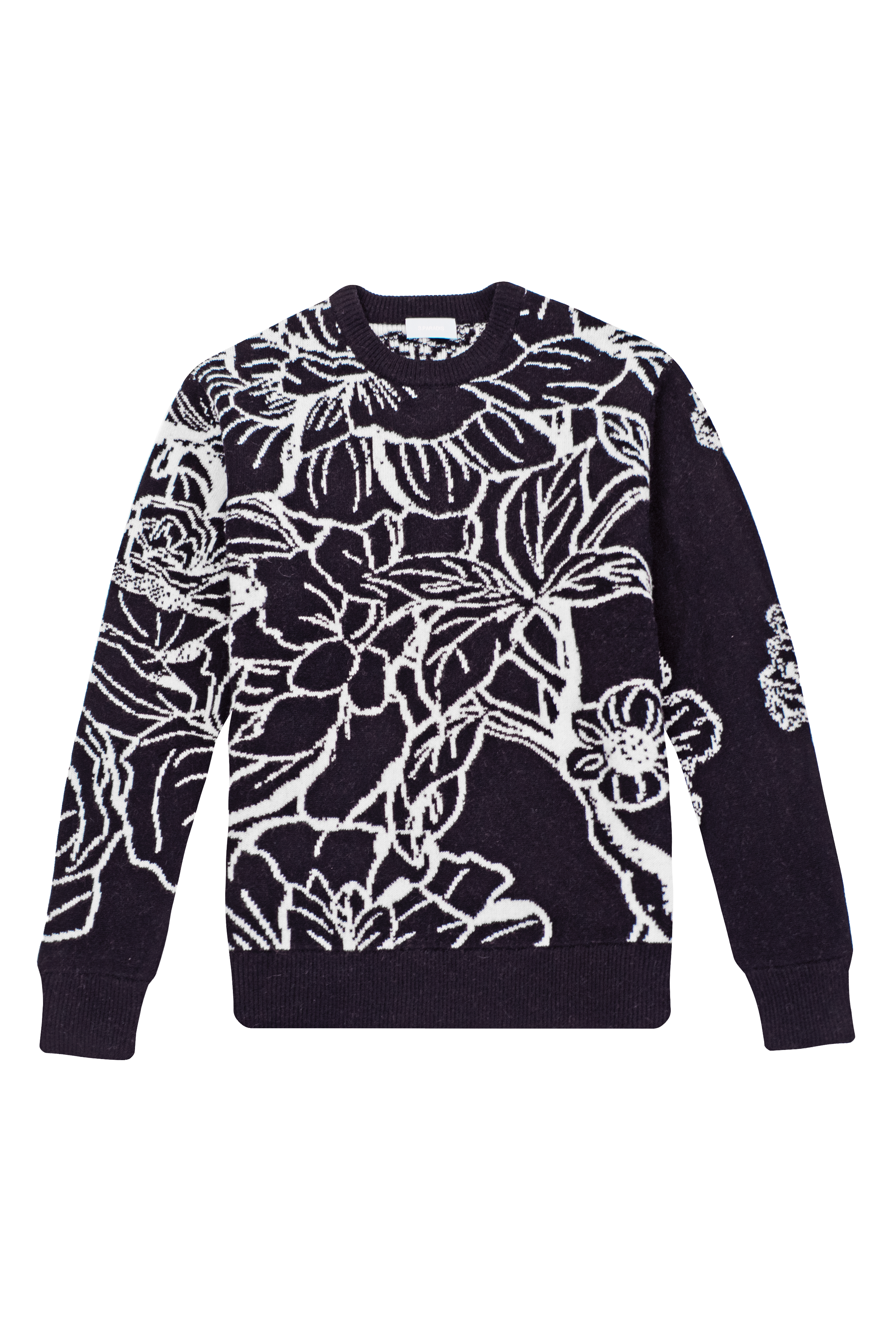 NAYA FLEUR ETERNELLE CREWNECK KNIT SWEATER