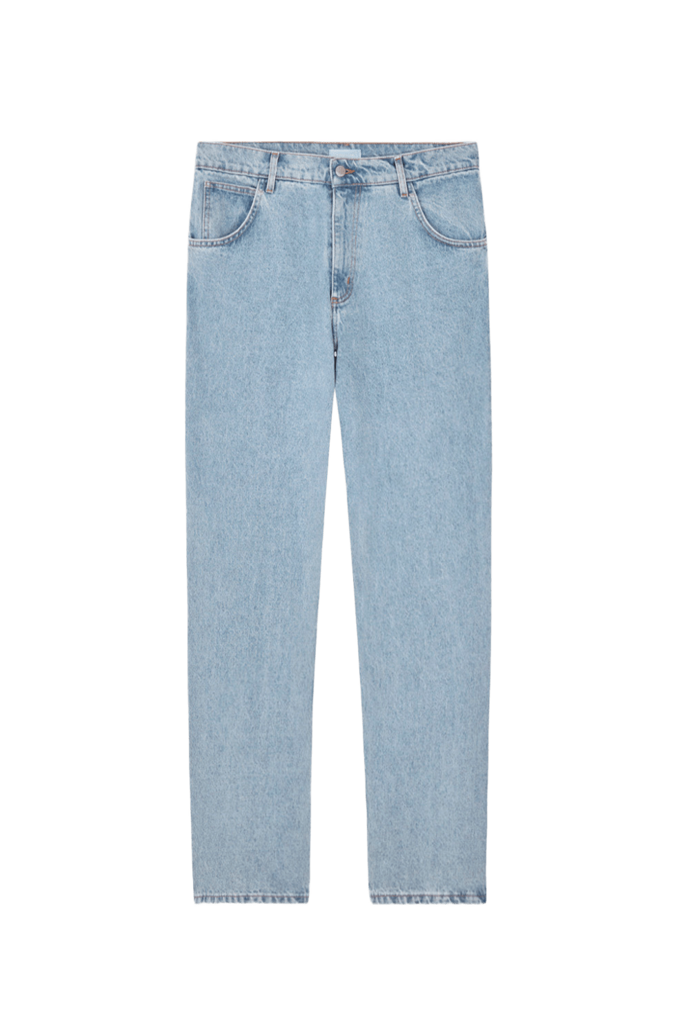 Embroidered Dove Jeans