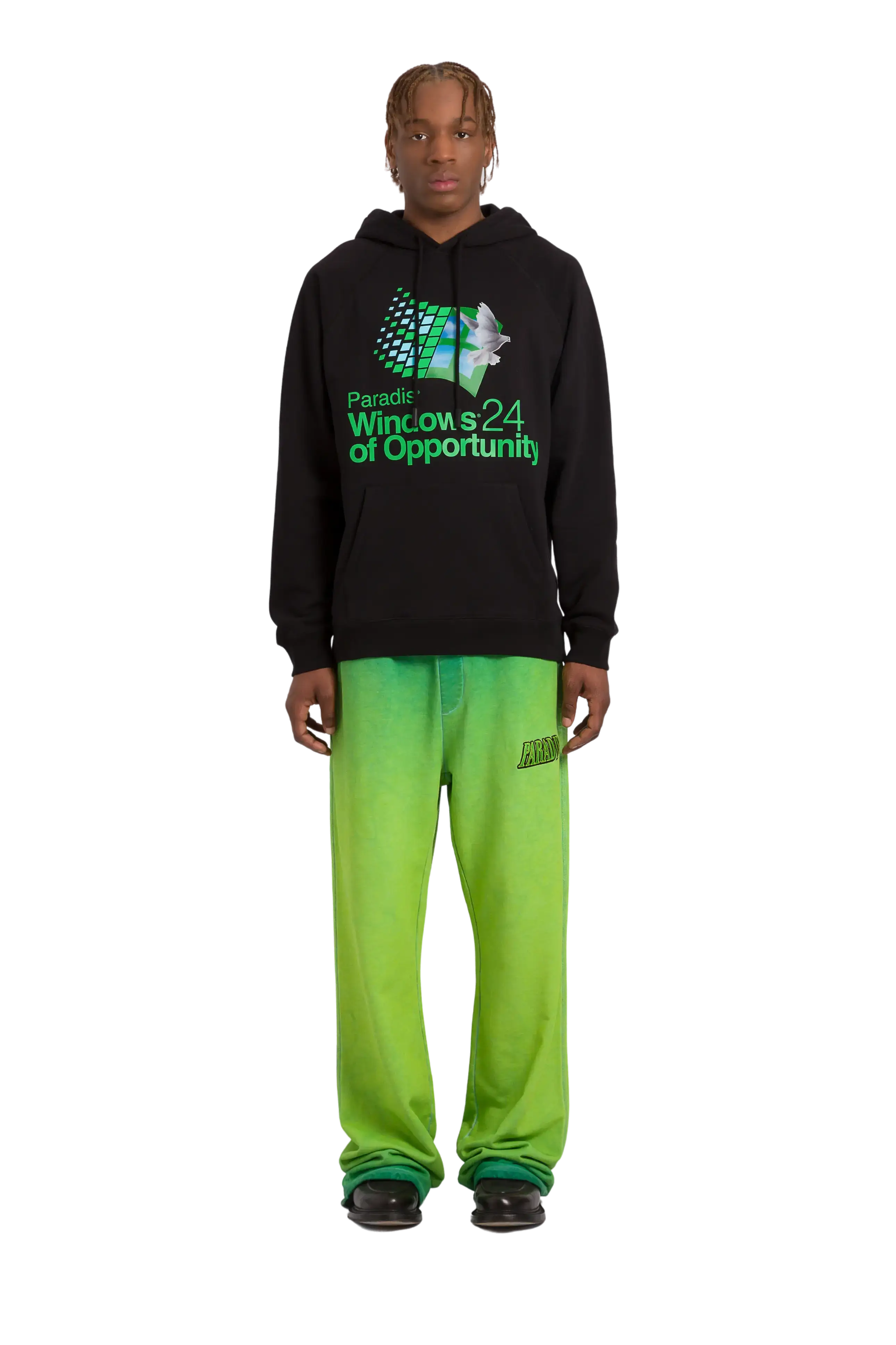 Windows Hologram Hooded Sweater