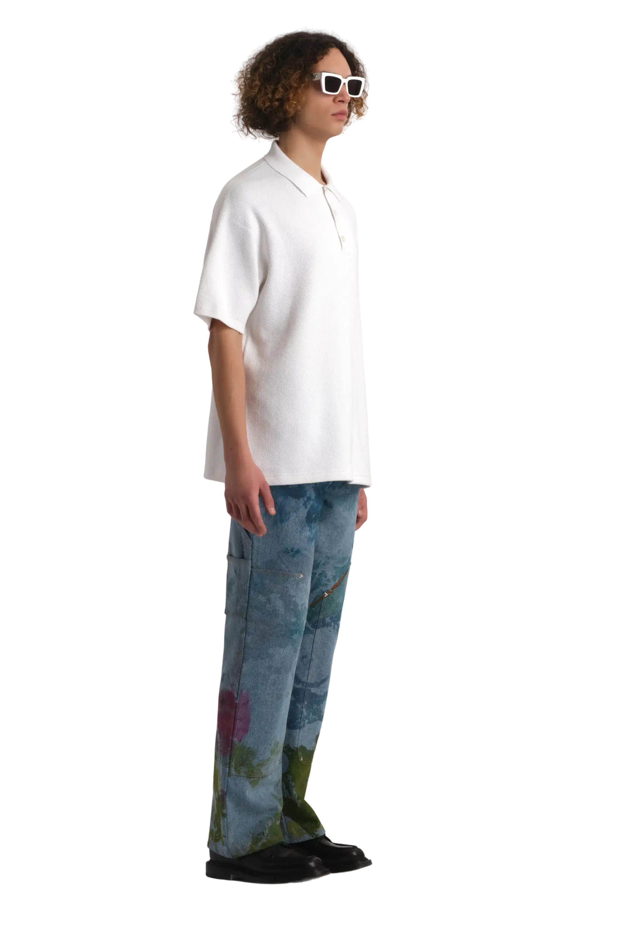 3.PARADIS & Edgar Plans : Small Logo Polo