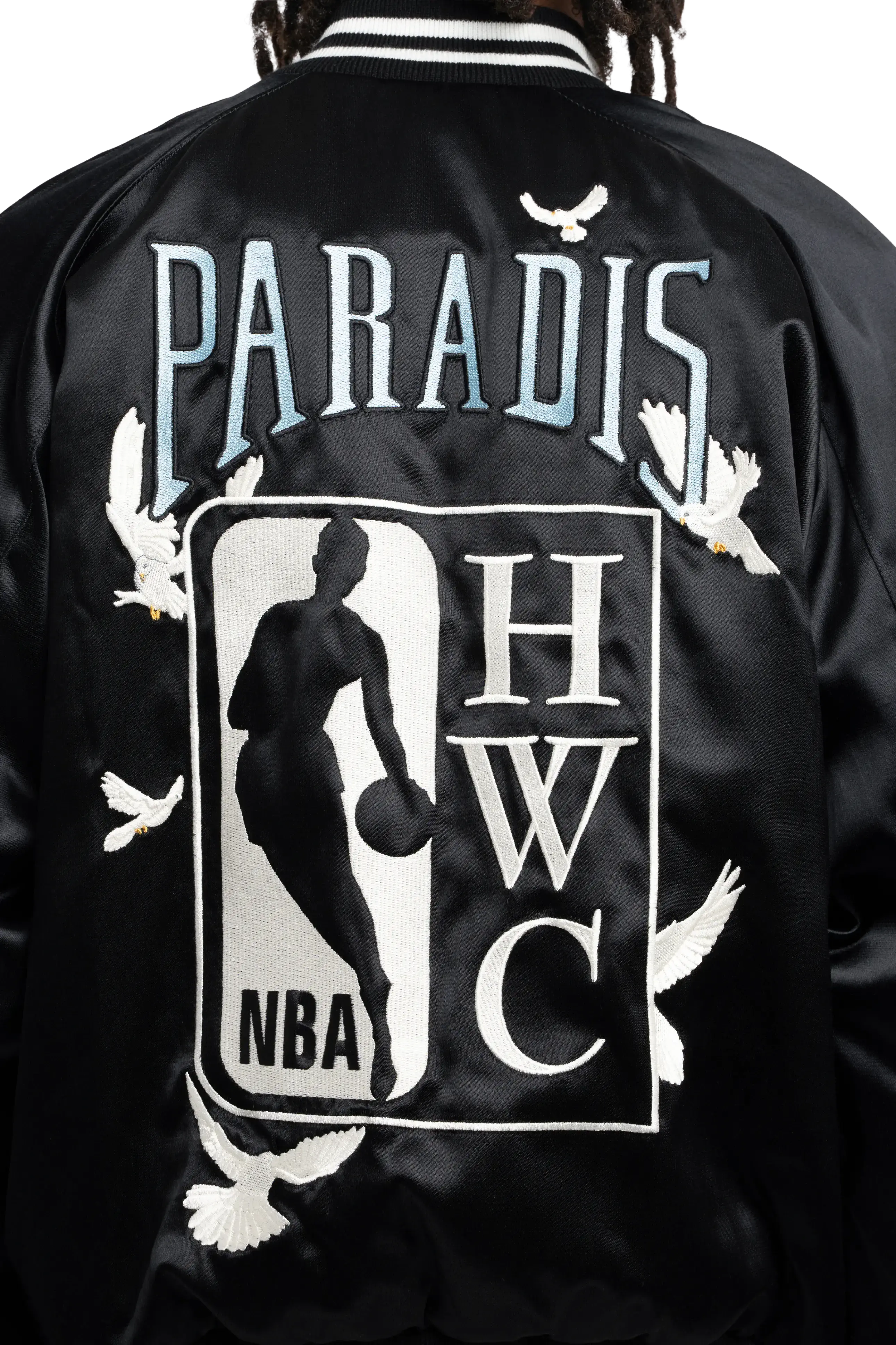 3.PARADIS, Mitchell & Ness and The NBA : PARADIS Varsity Jacket