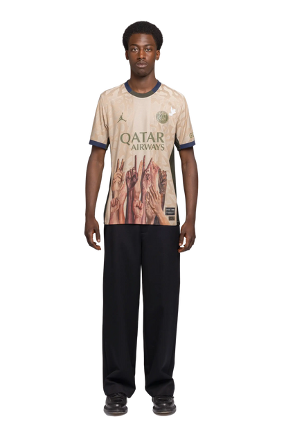 【JORDAN × 3.PARADIS】MAILLOT EXT 22/23 PSG x Jordan x 3.Paradis 'Ici c'est Paradis' Away Jersey