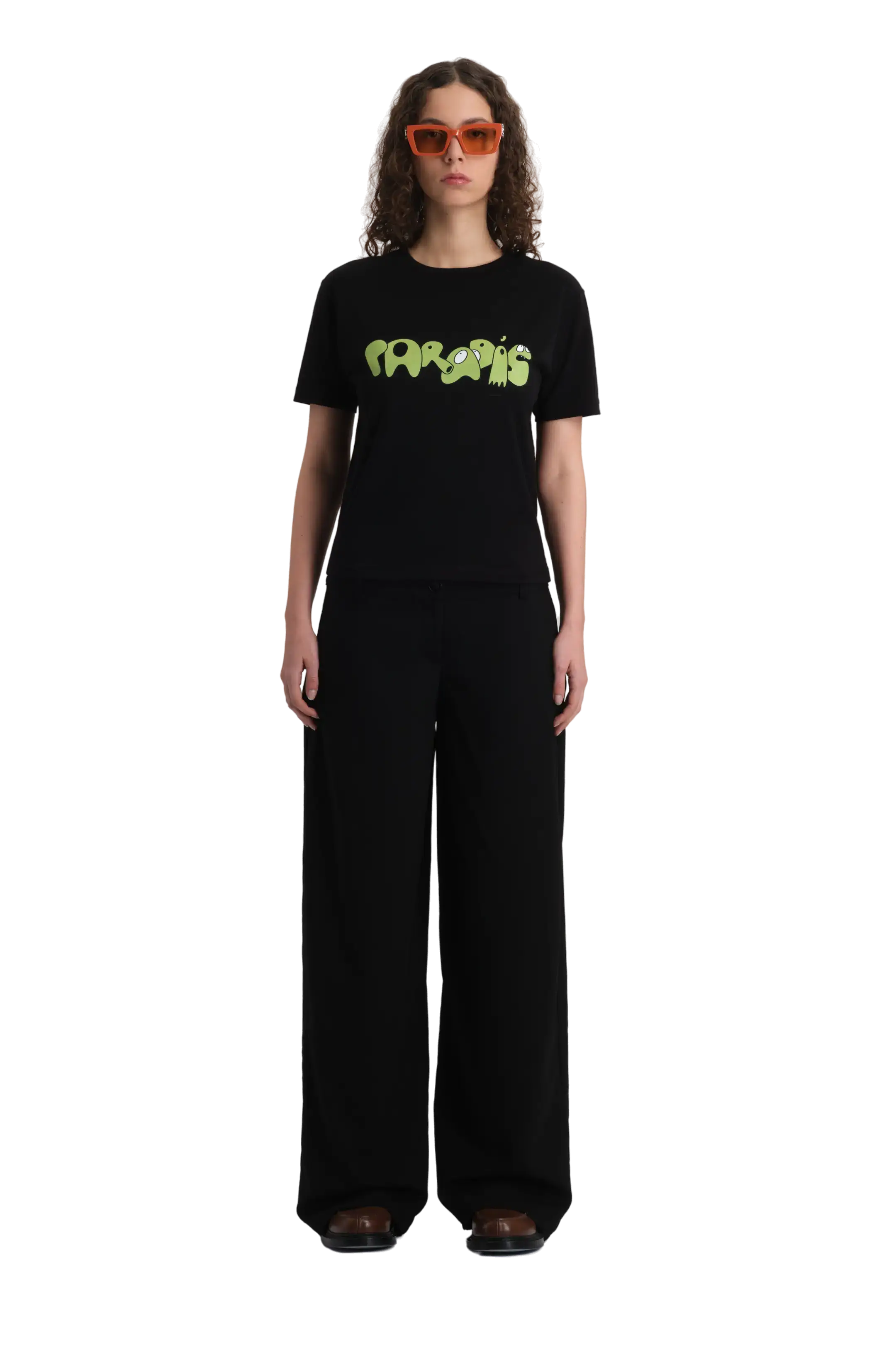 3.PARADIS & Edgar Plans : PARADIS Cropped T-Shirt