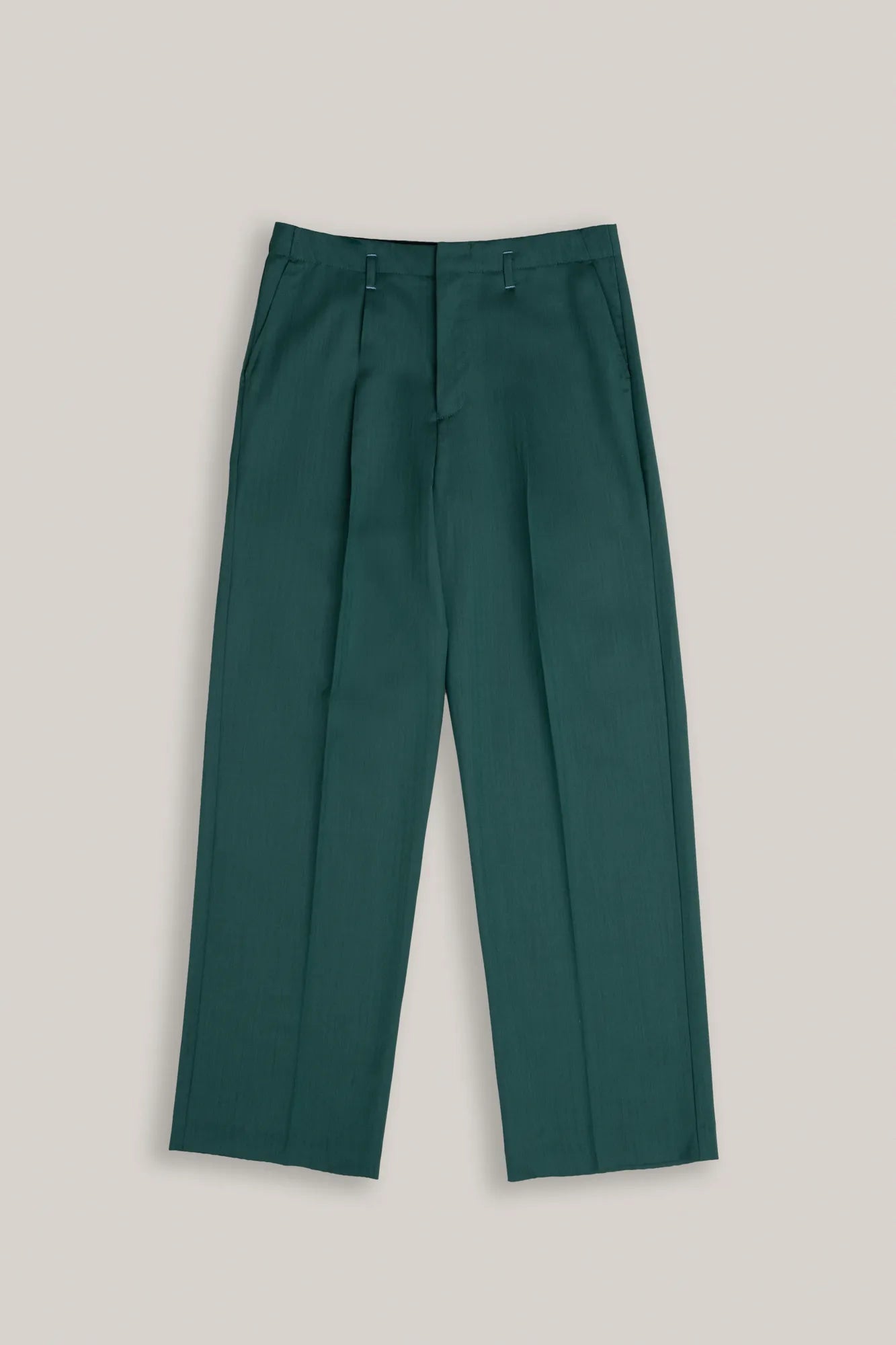 CLEAN WAIST TAILORED TROUSERS