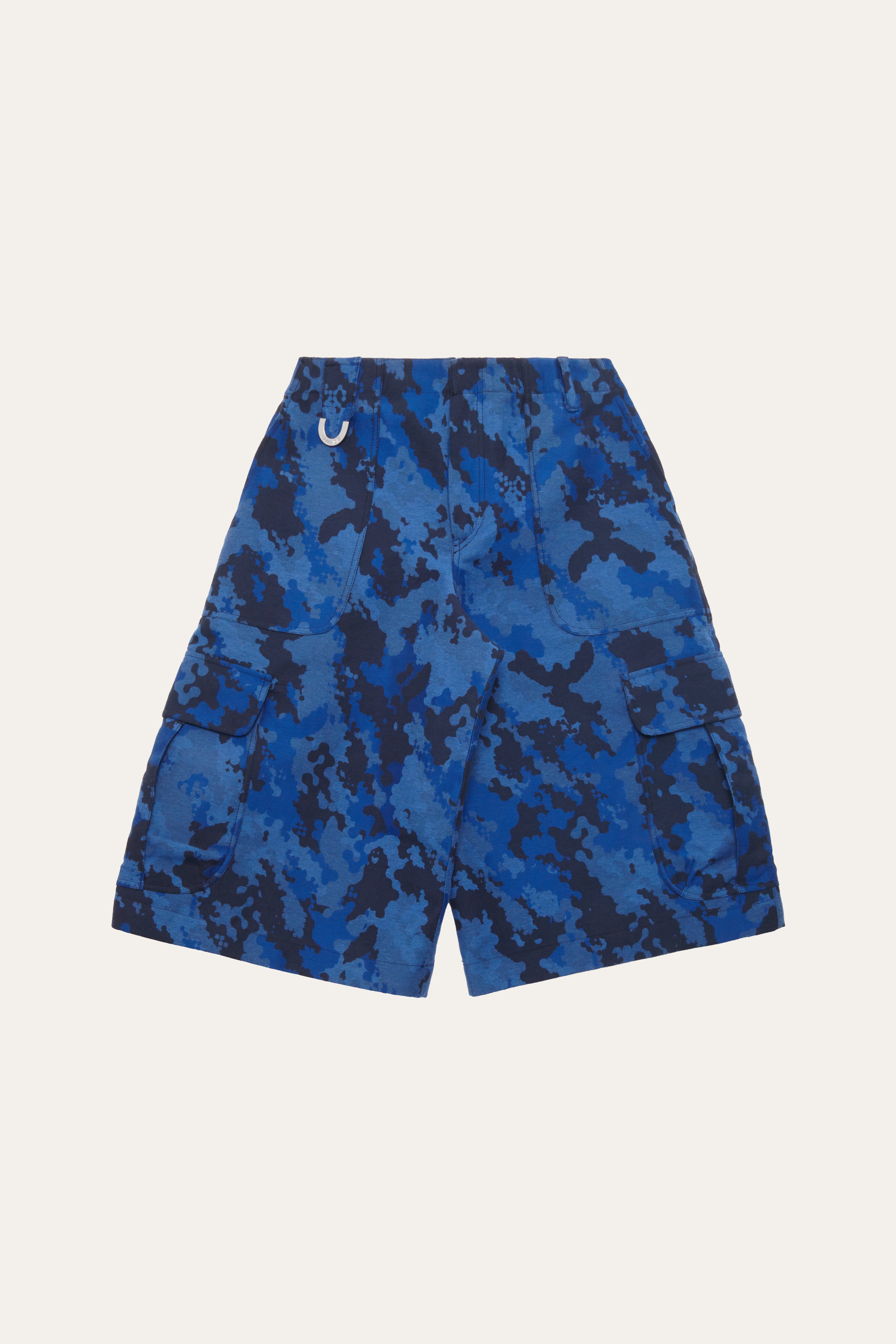 Jacquard Dove-Camo Cargo Shorts