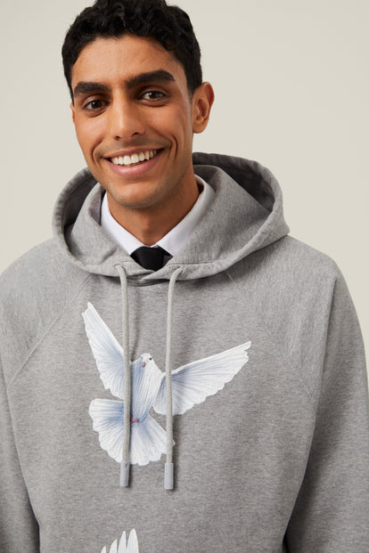 Freedom Doves Hooded Sweater
