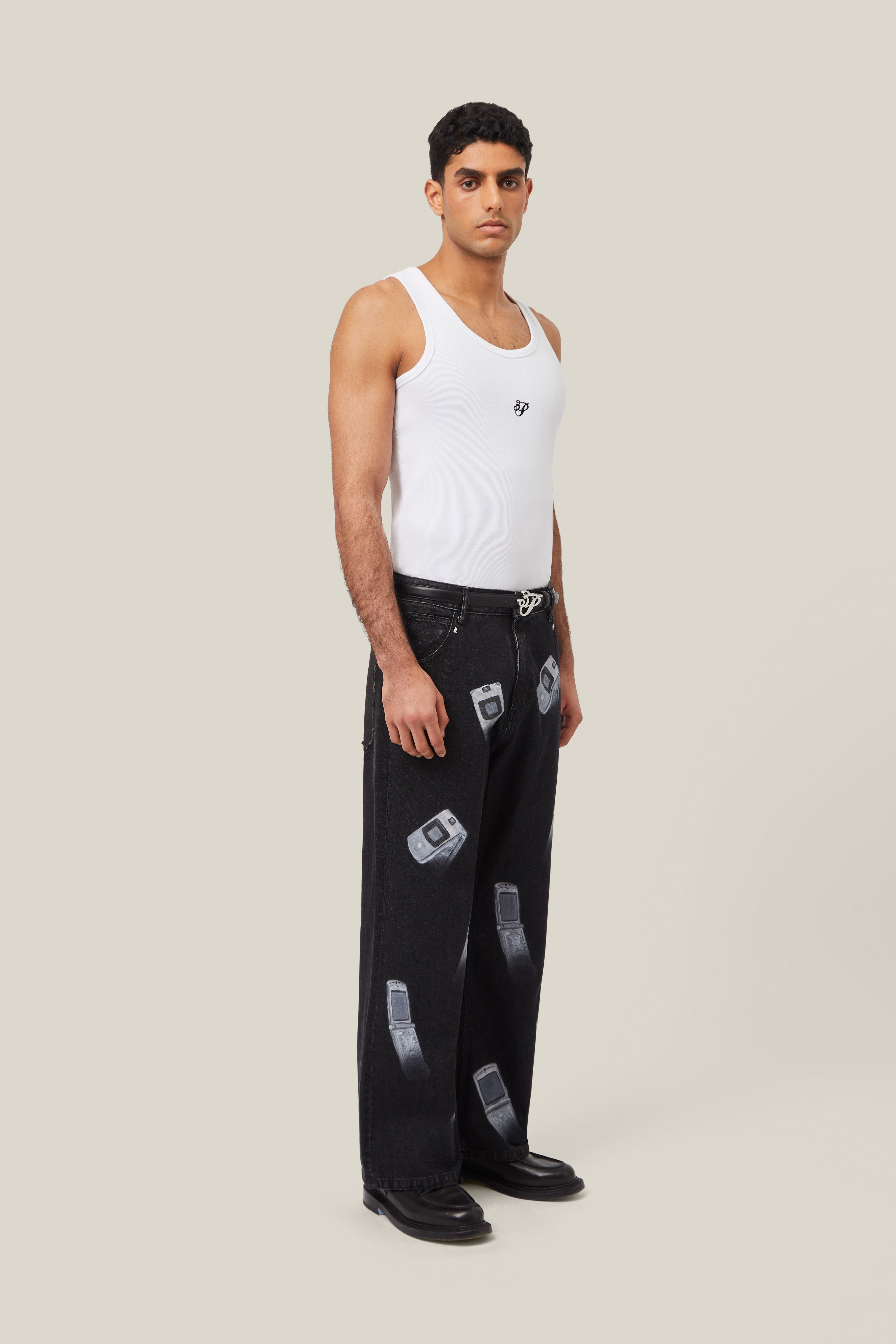 Razor Flip Phone Jeans