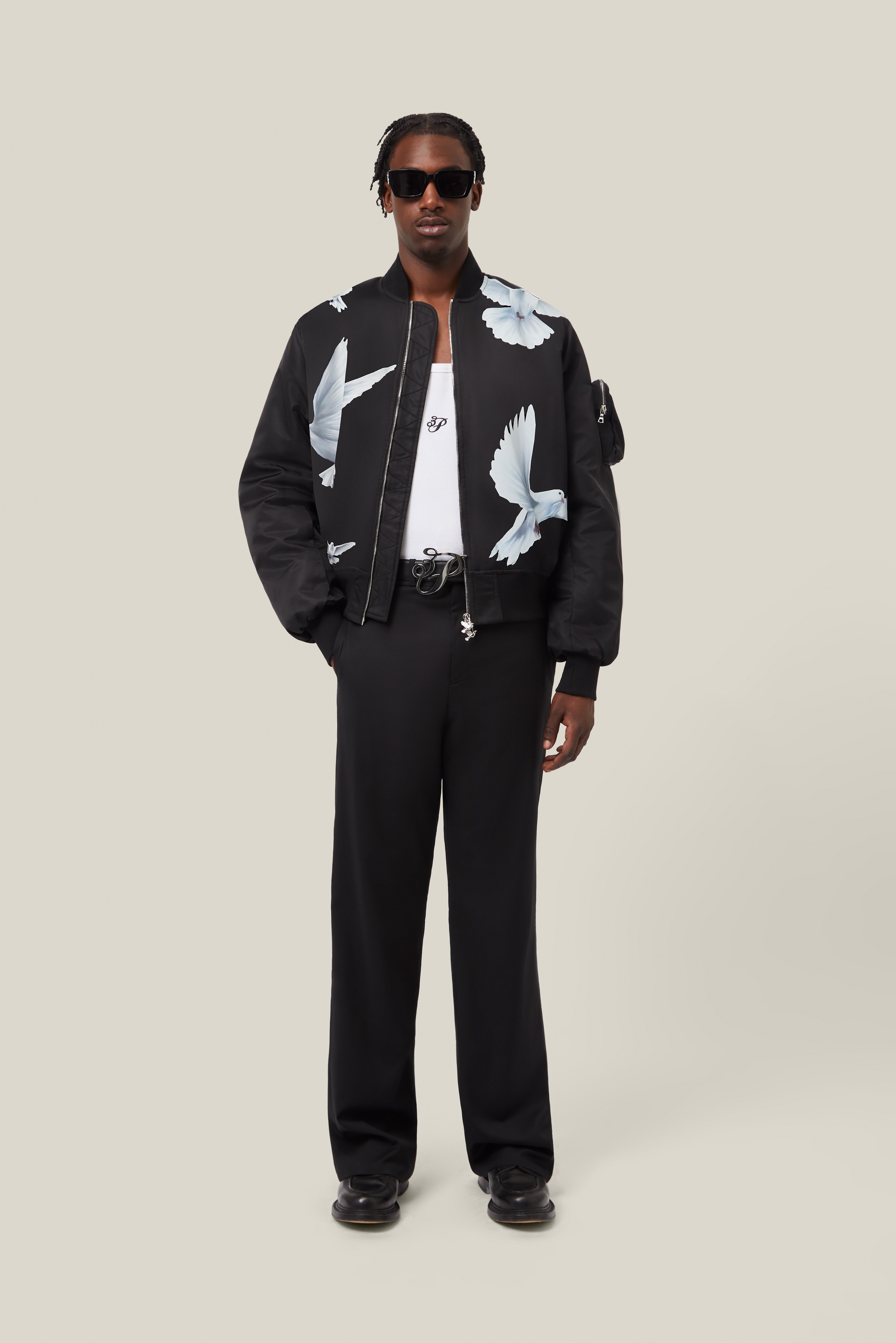 Freedom Doves Bomber Jacket