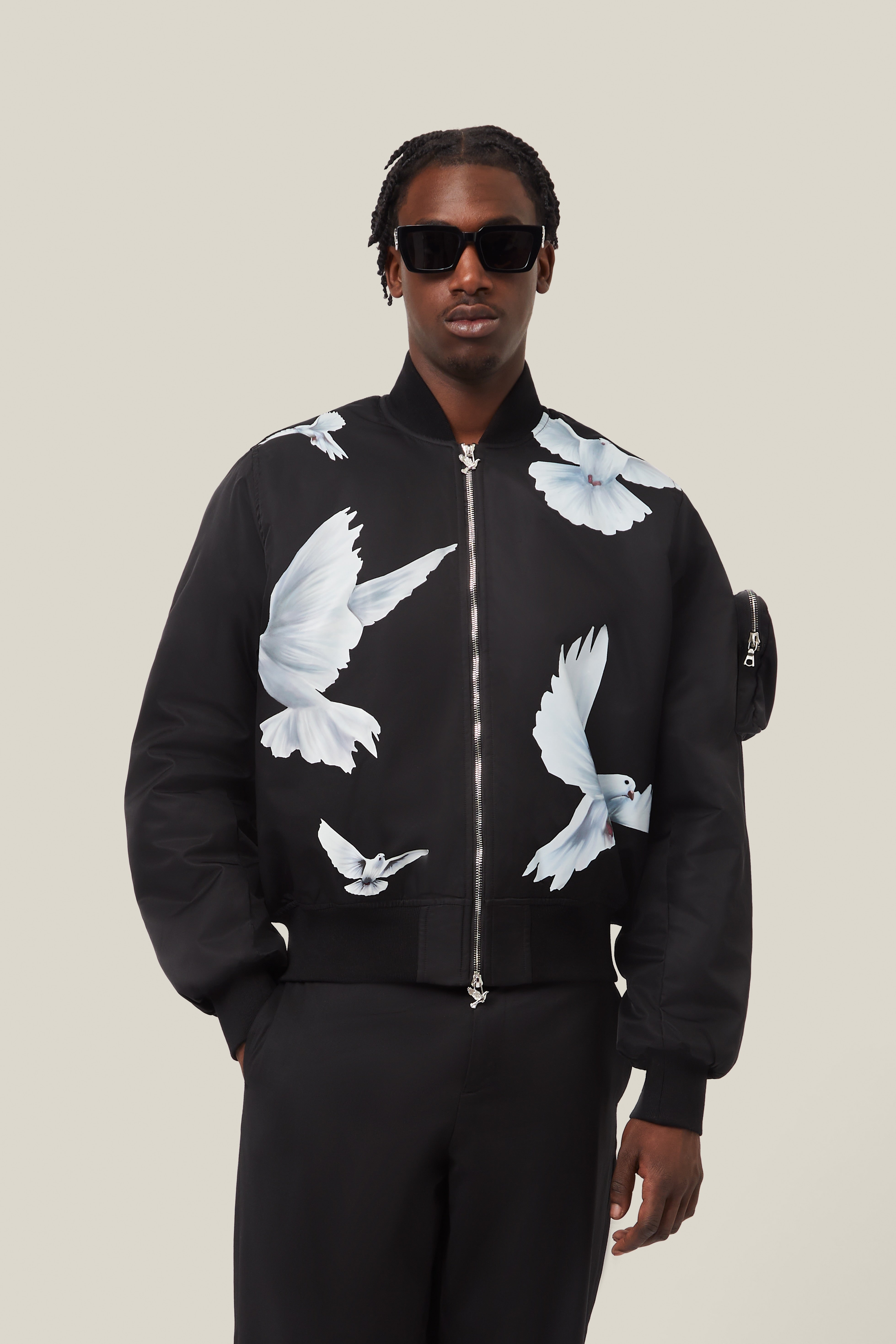 Freedom Doves Bomber Jacket