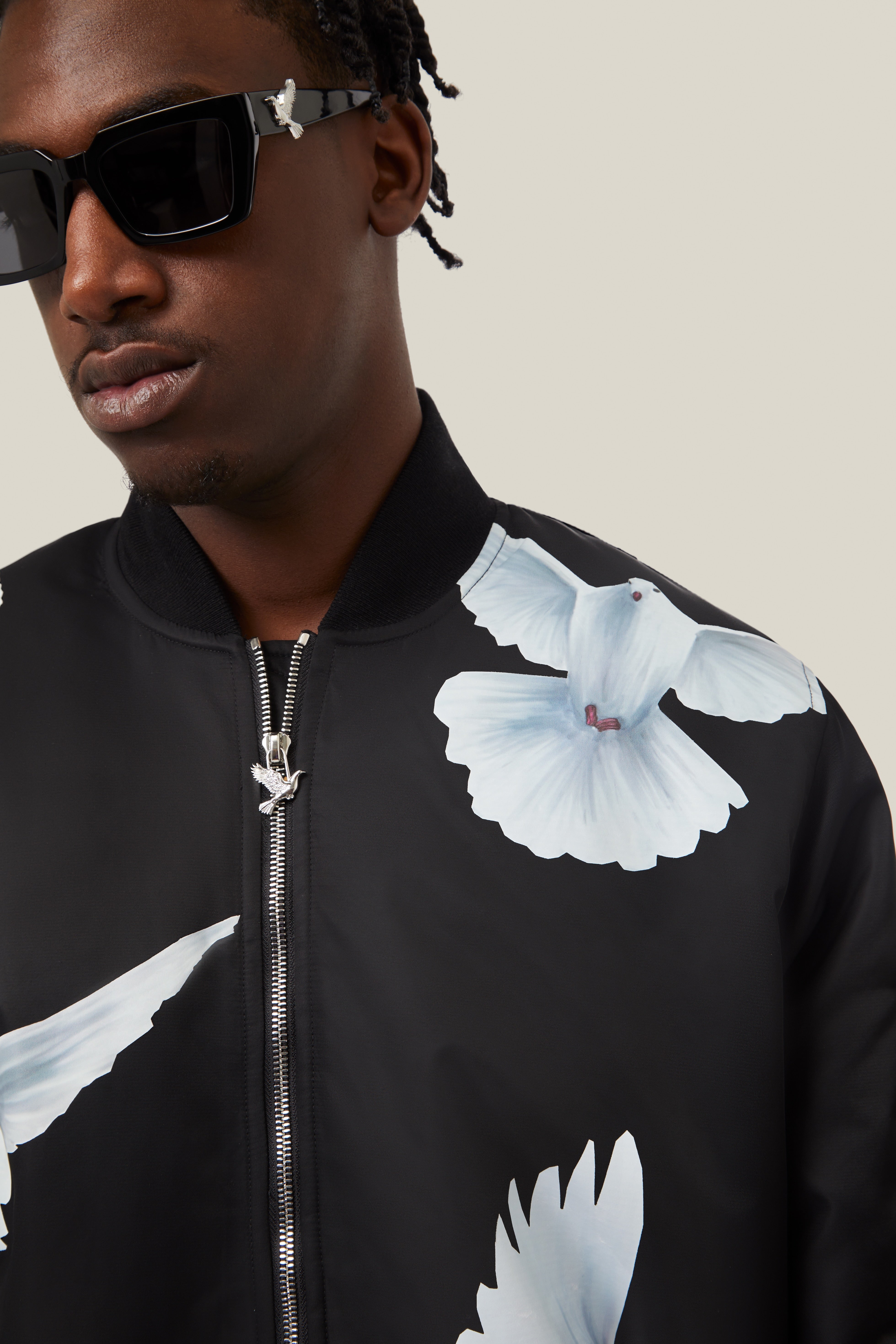 Freedom Doves Bomber Jacket