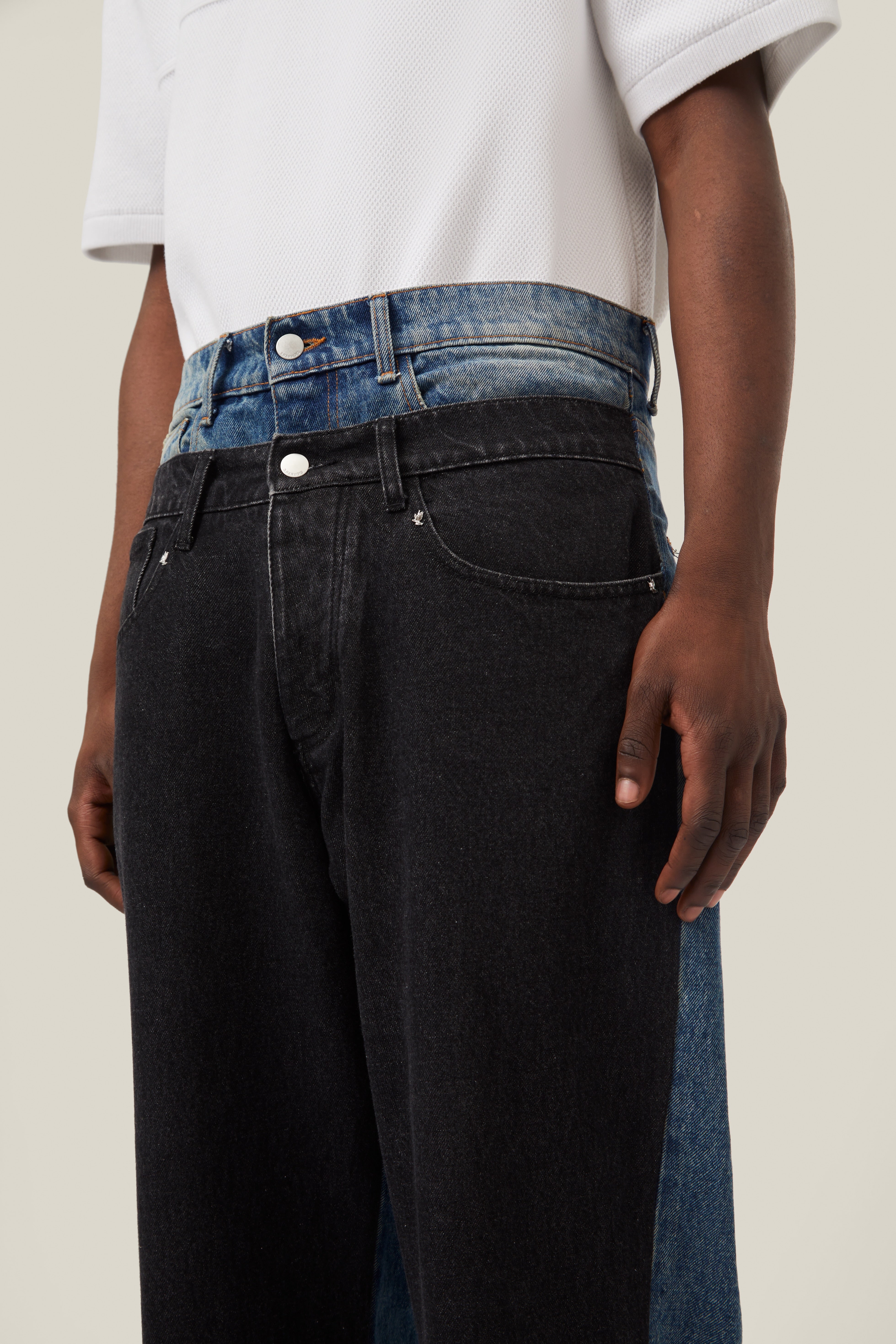 Double Waist Jeans