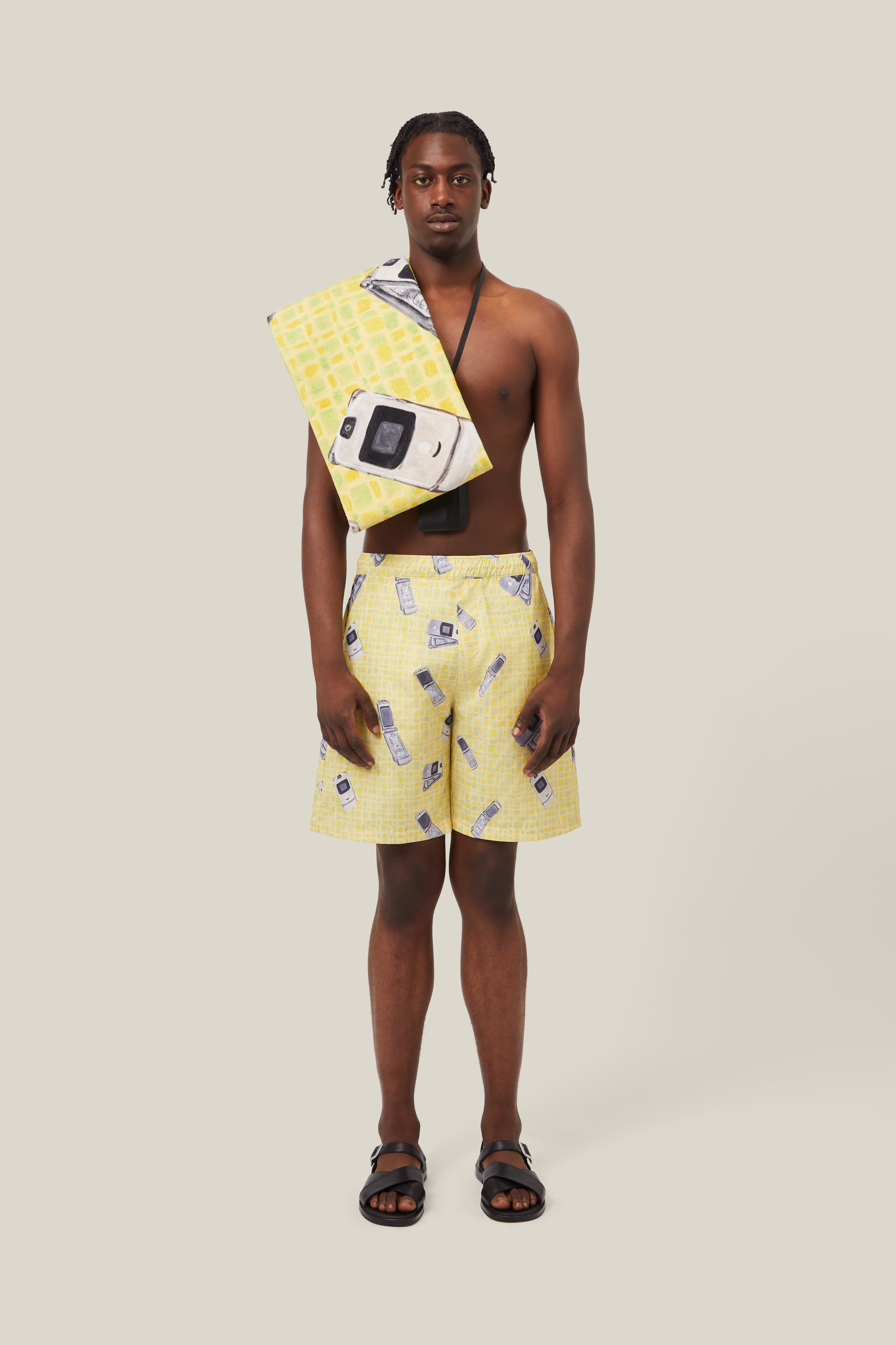 Razor Flip Phone Swim Shorts