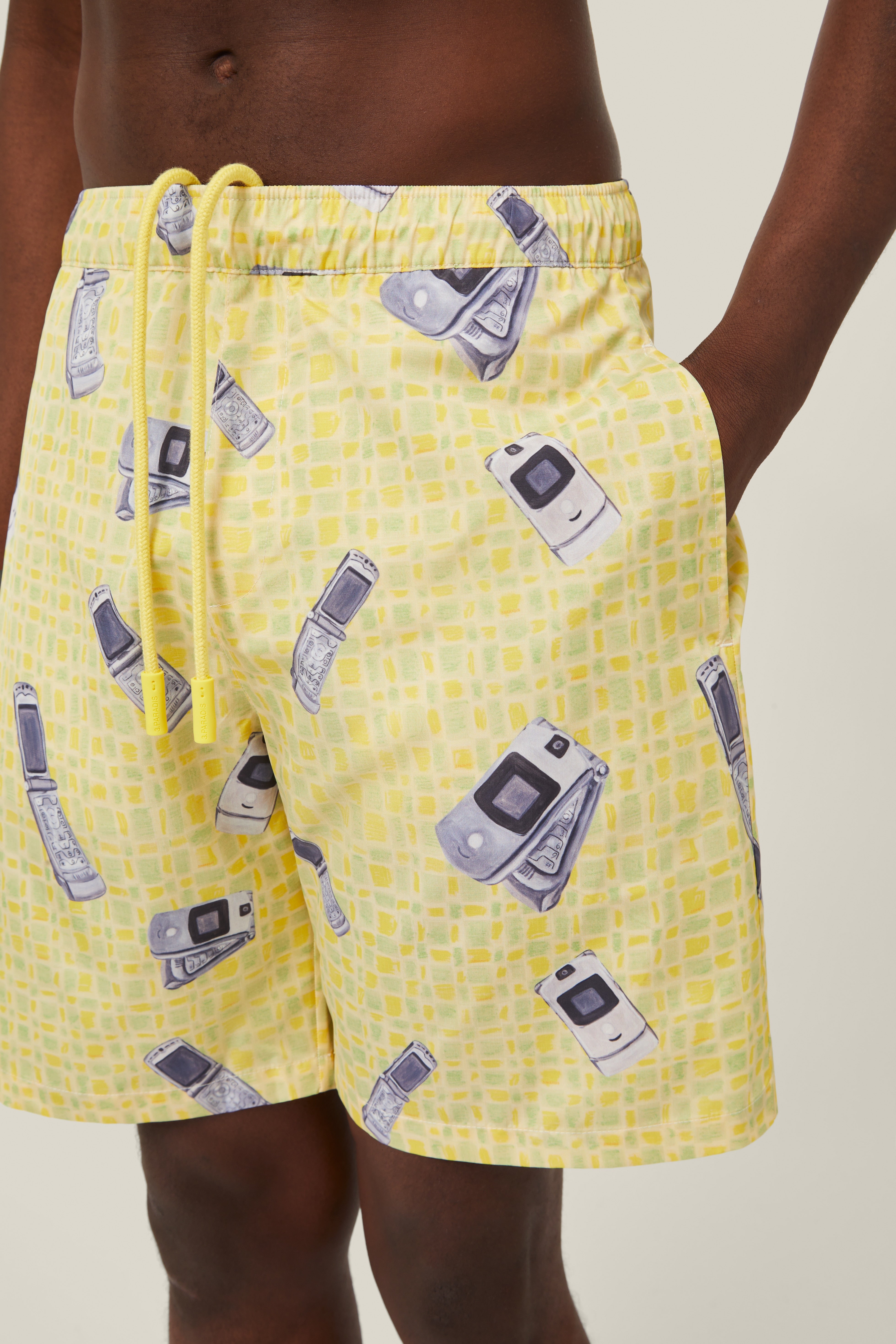 Razor Flip Phone Swim Shorts