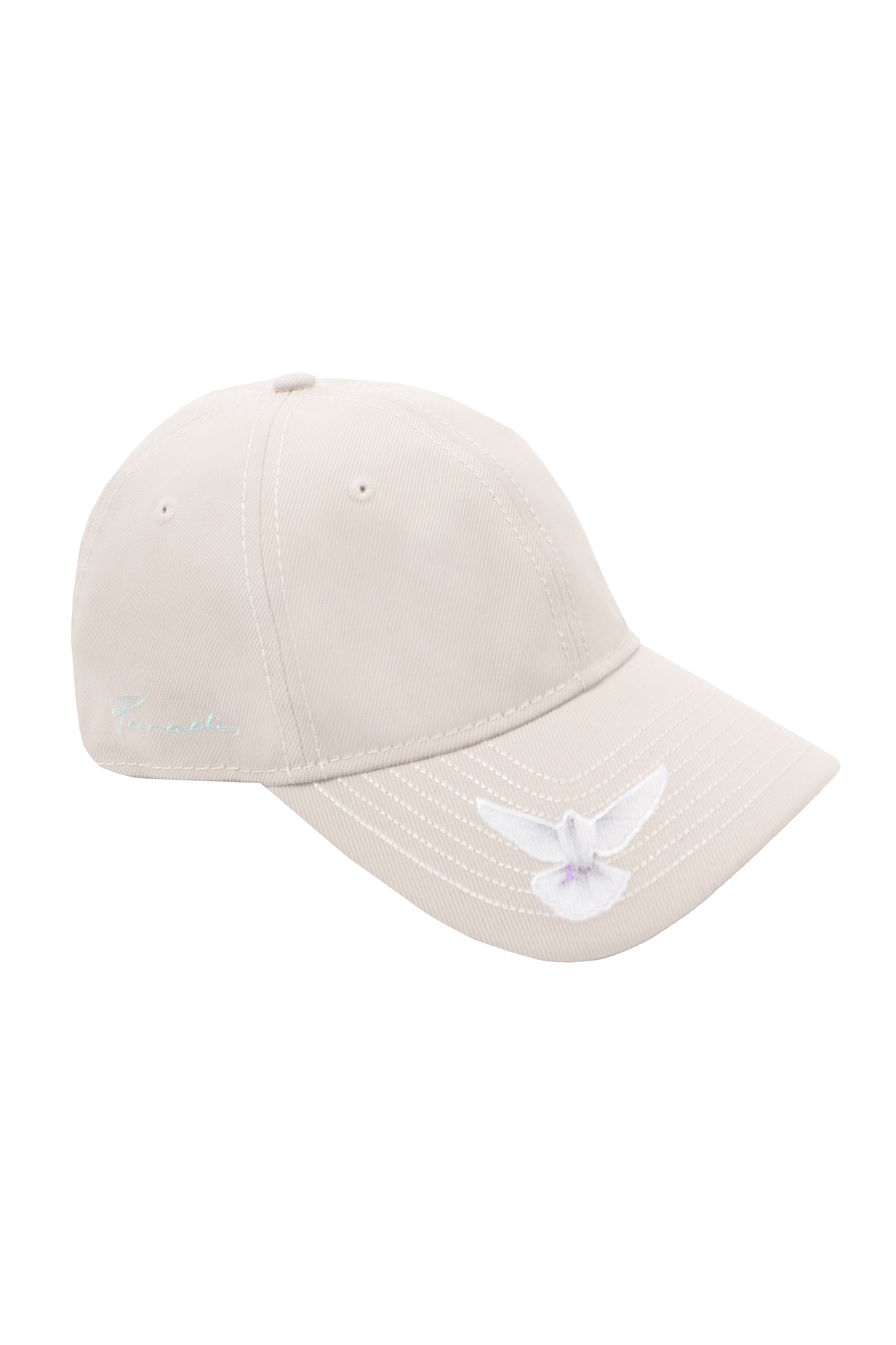 3.PARADIS & New Era - Ivory 9TWENTY Cap with Dove Brim