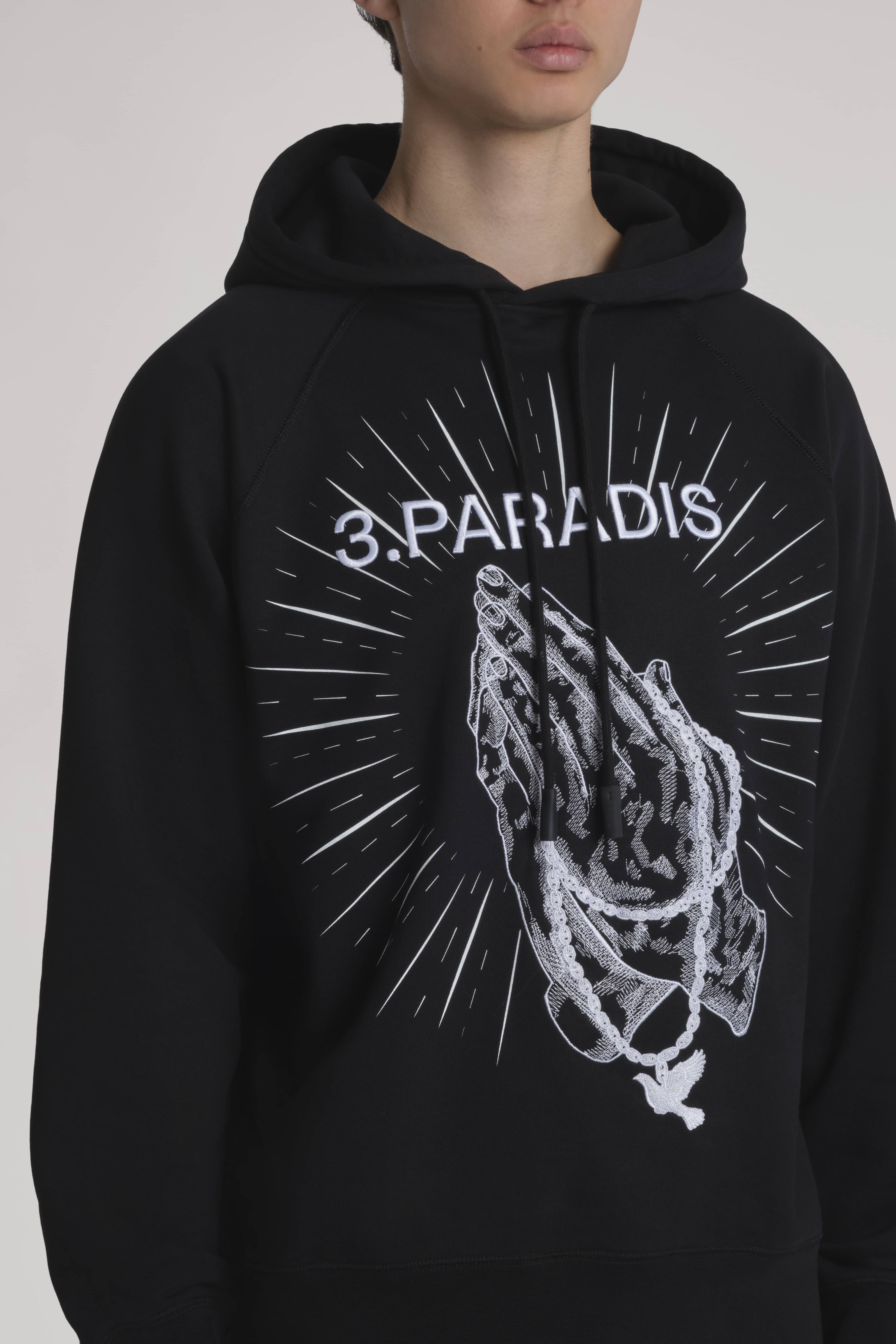 Praying Hands Hooded Sweater