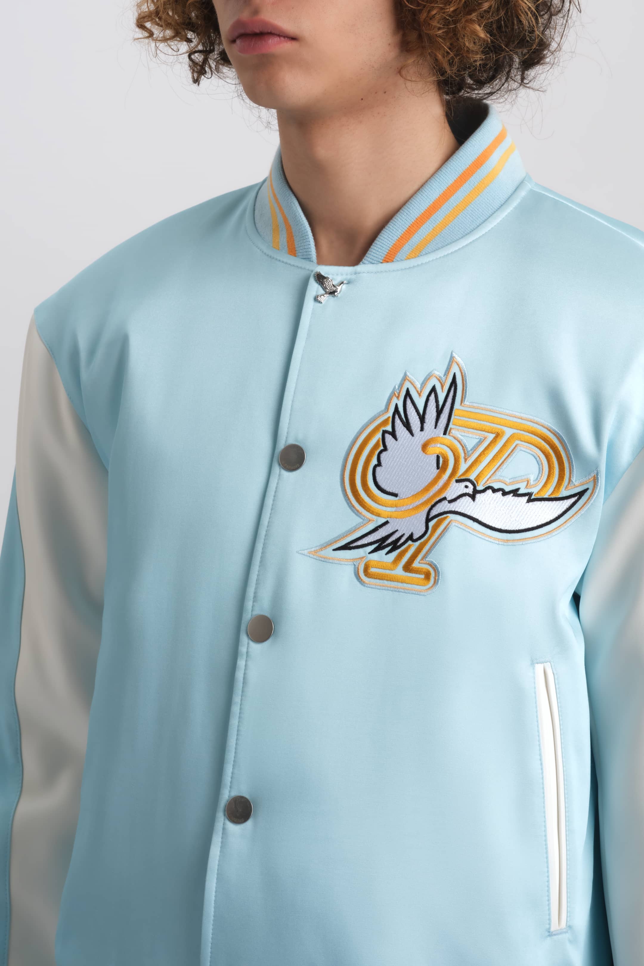 Flying Dove Varsity Jacket