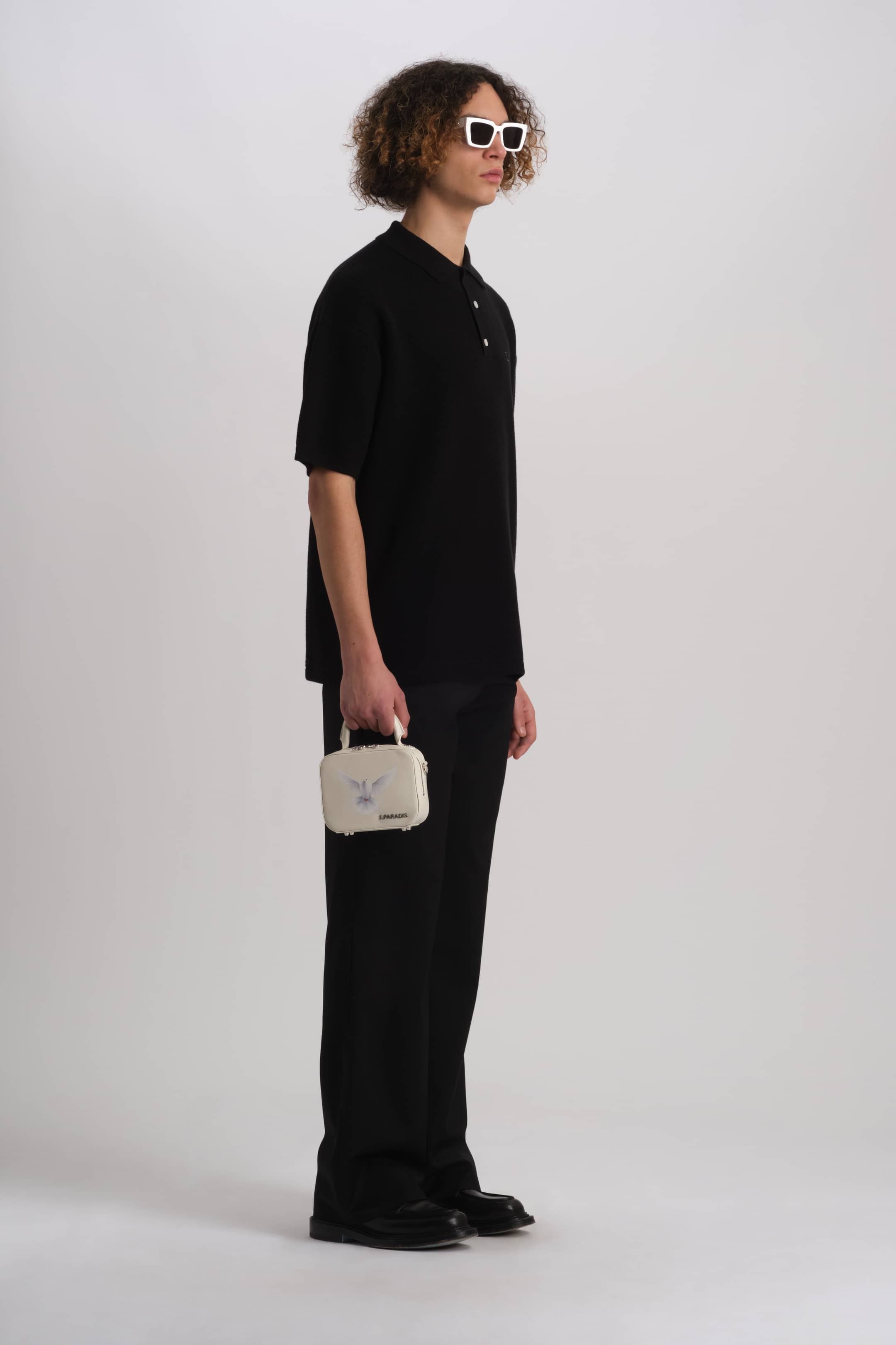 3.PARADIS & Edgar Plans : Small Logo Polo
