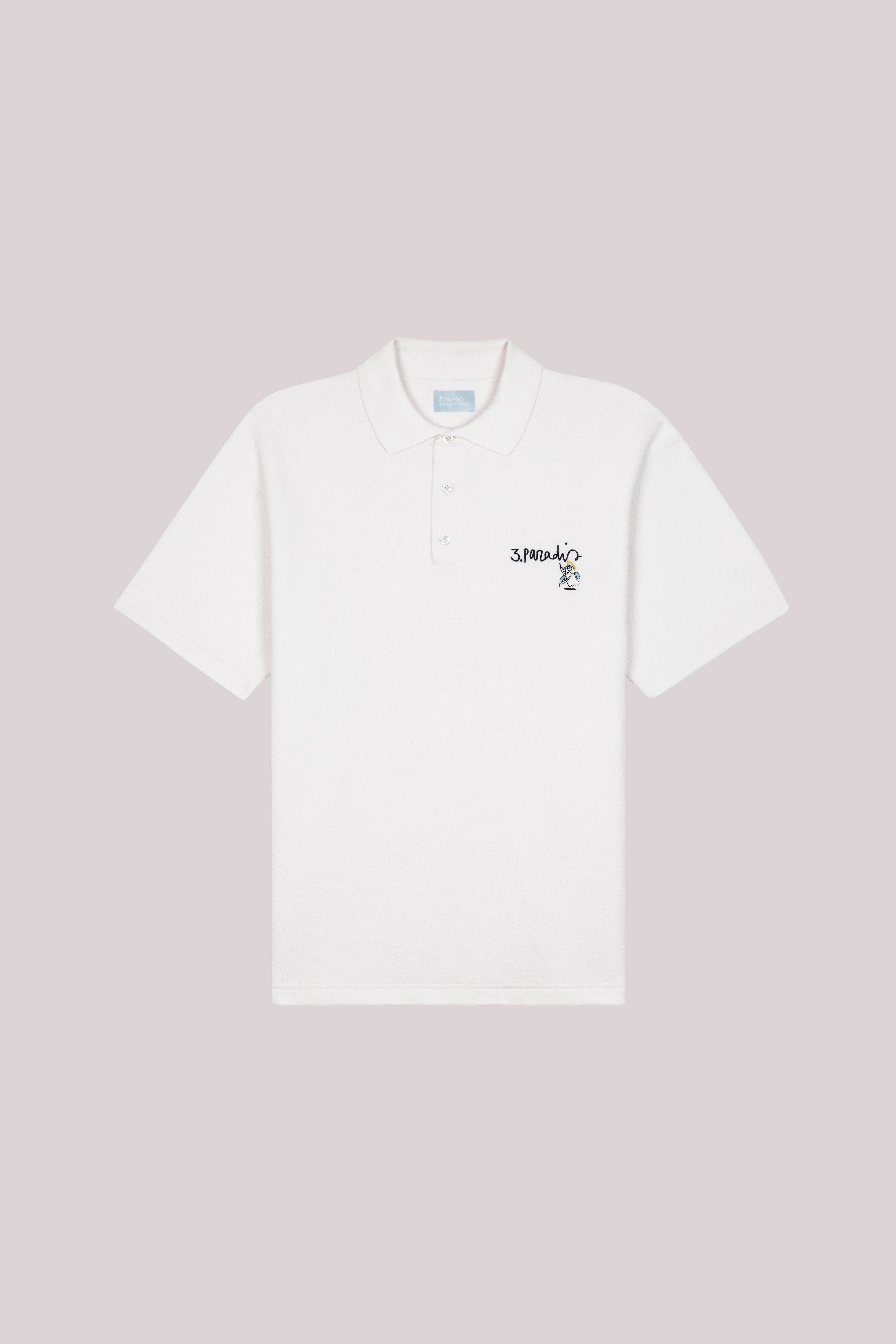 3.PARADIS & Edgar Plans : Small Logo Polo