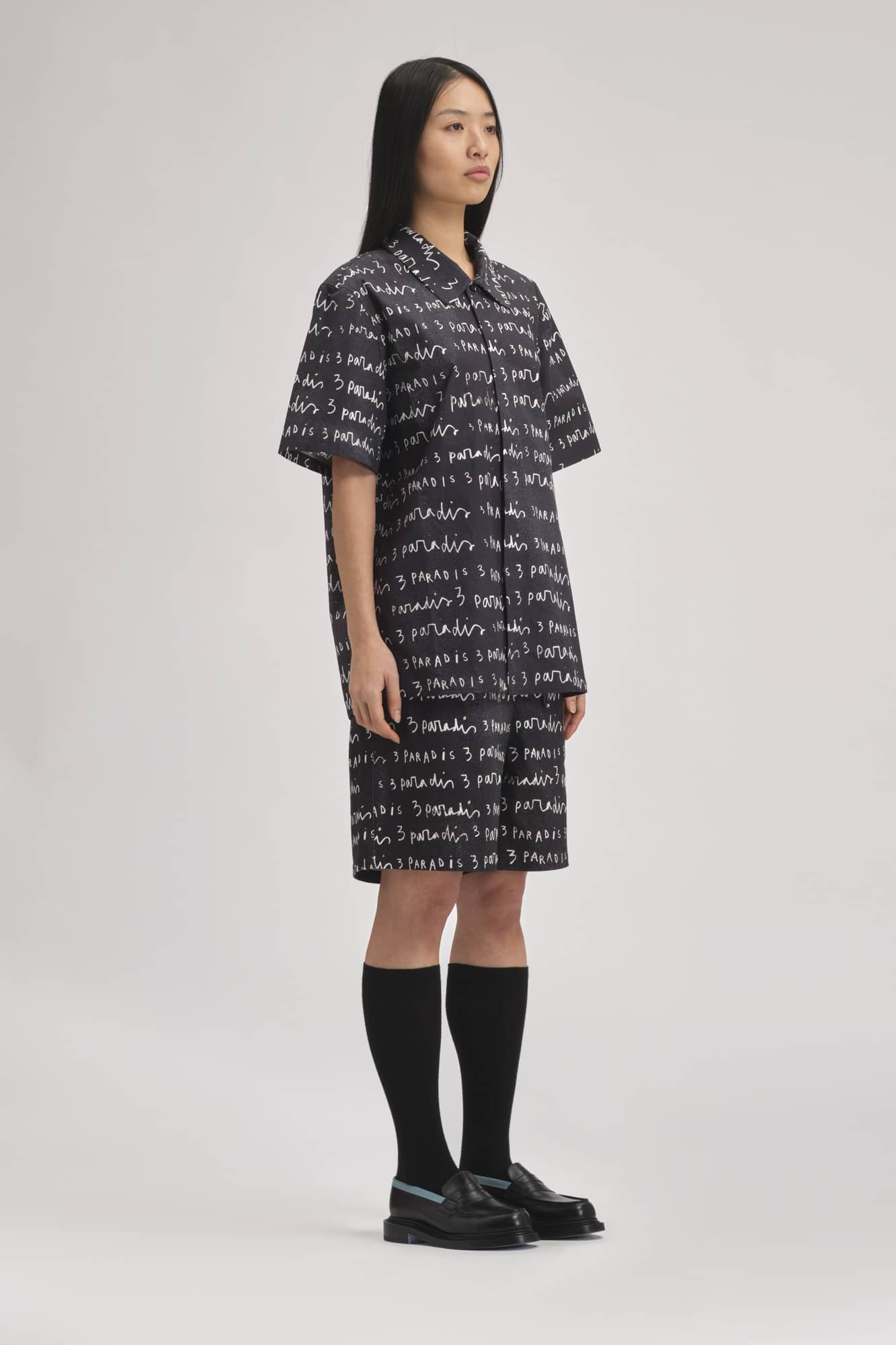 3.PARADIS & Edgar Plans : Blackboard SS Shirt