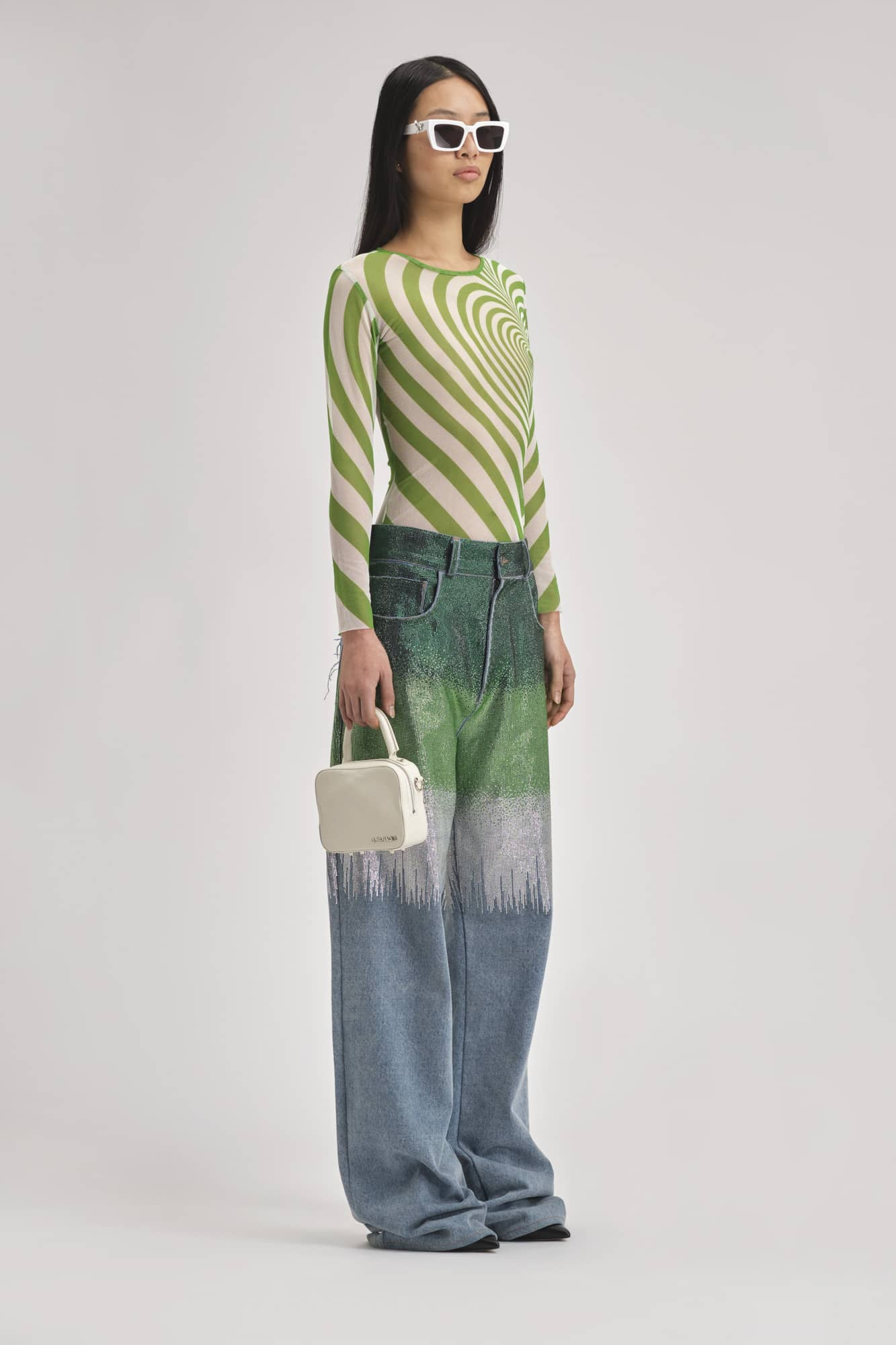 Swarovski Gradient Jeans