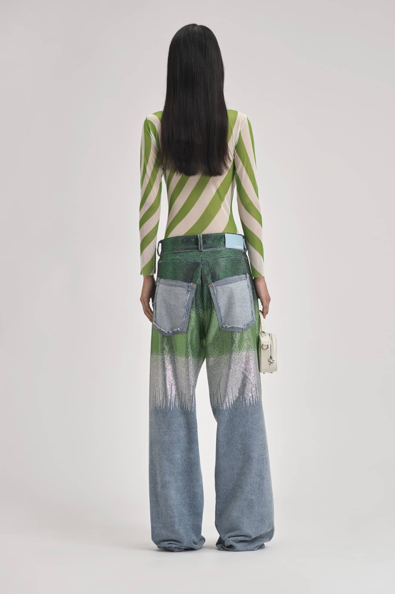 Swarovski Gradient Jeans