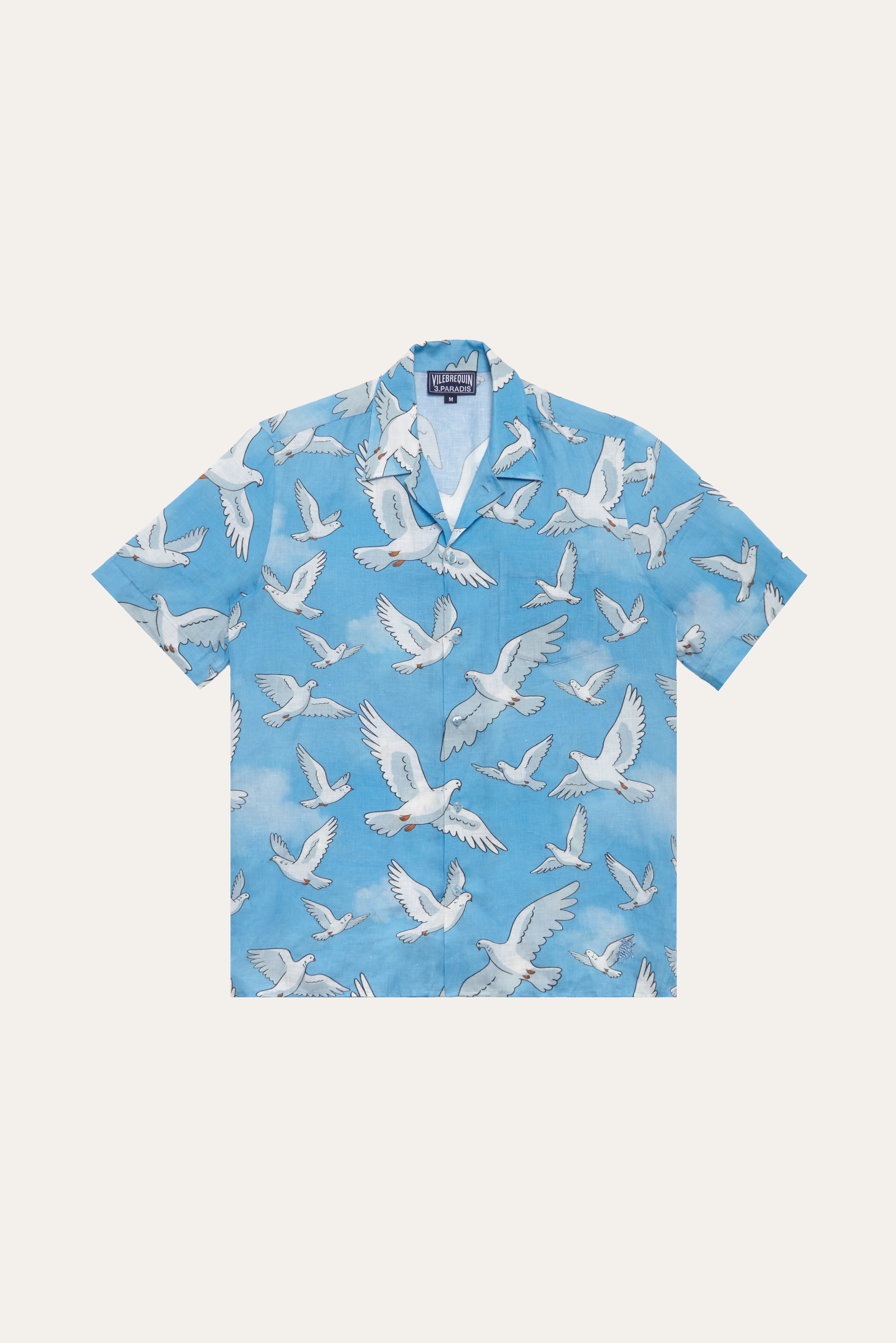 3.PARADIS & Vilebrequin Collaborative Linen Shirt
