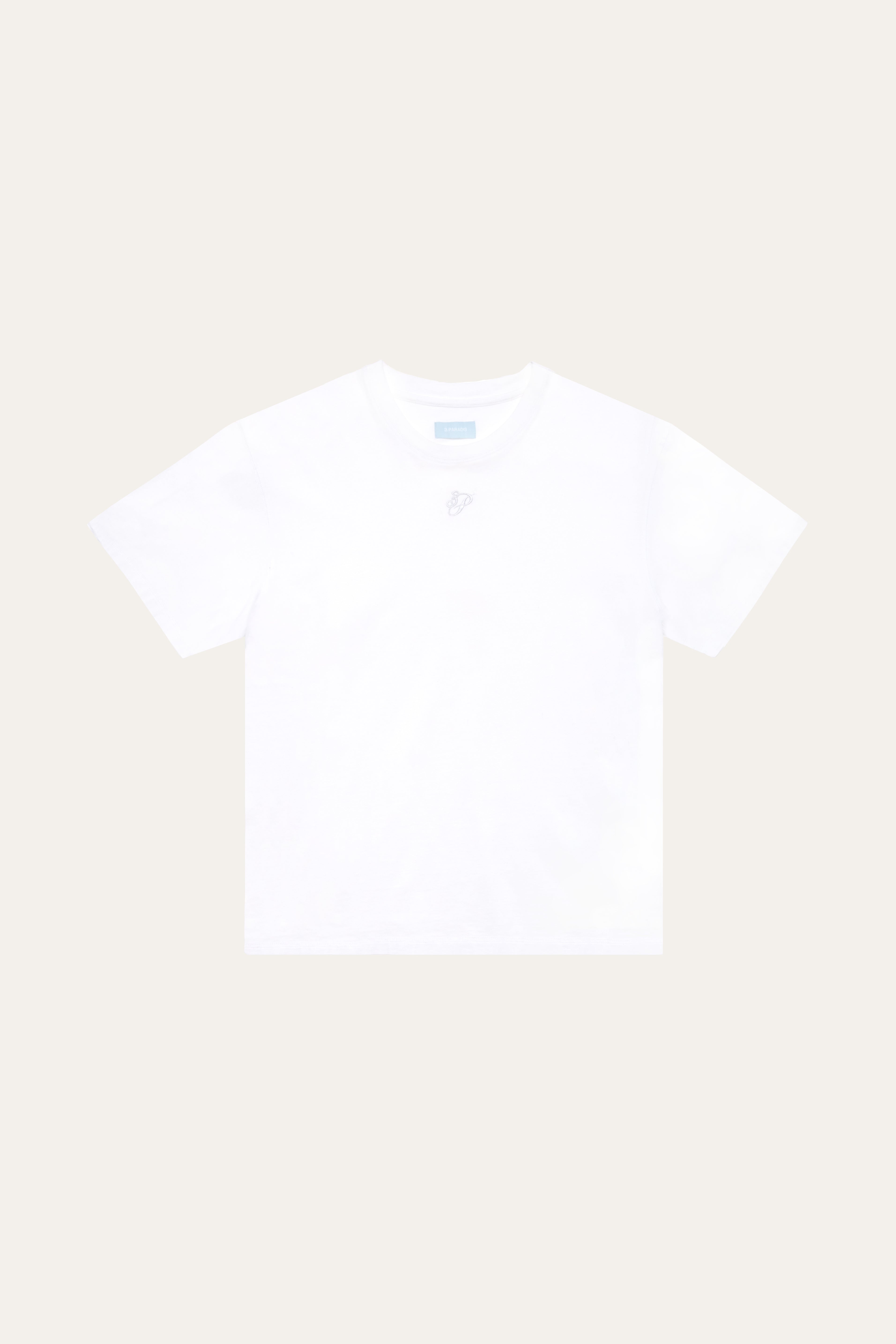 3P Cursive Logo Embroidered T-Shirt