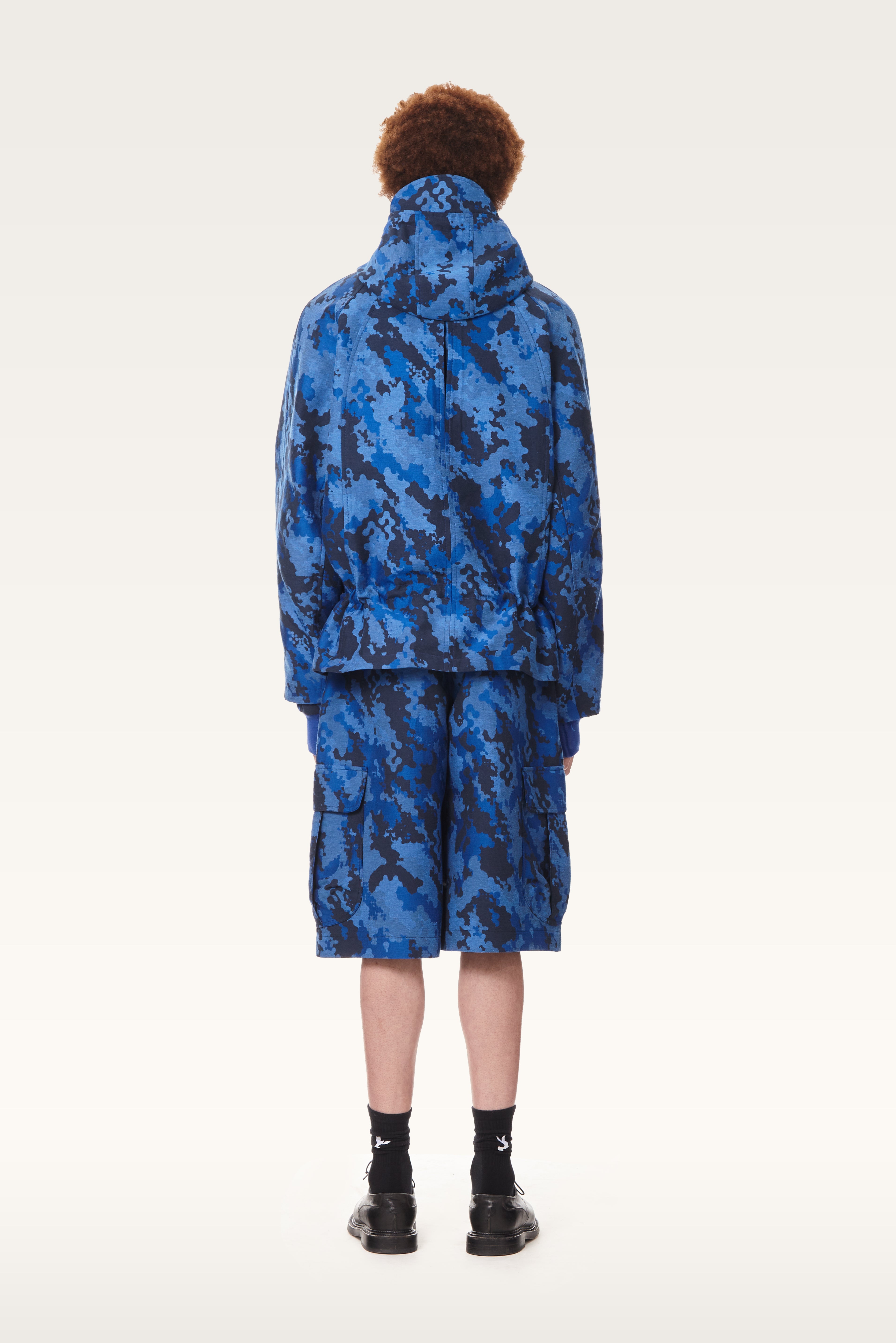 Jacquard Dove-Camo Windbreaker