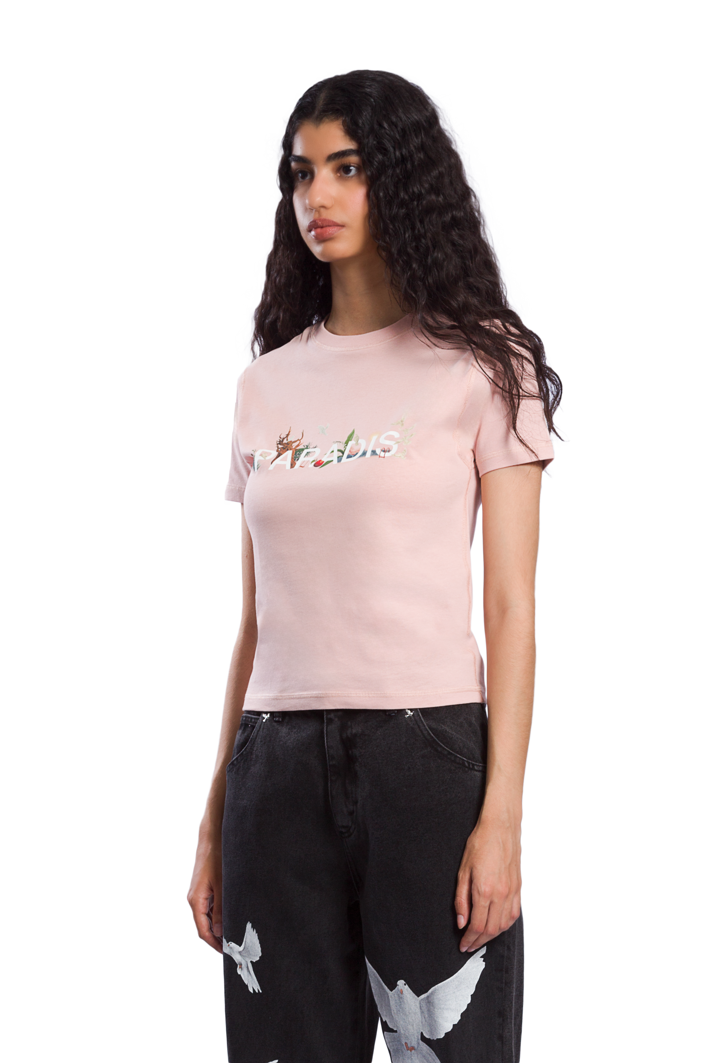 Paradis Cropped Womens T-Shirt