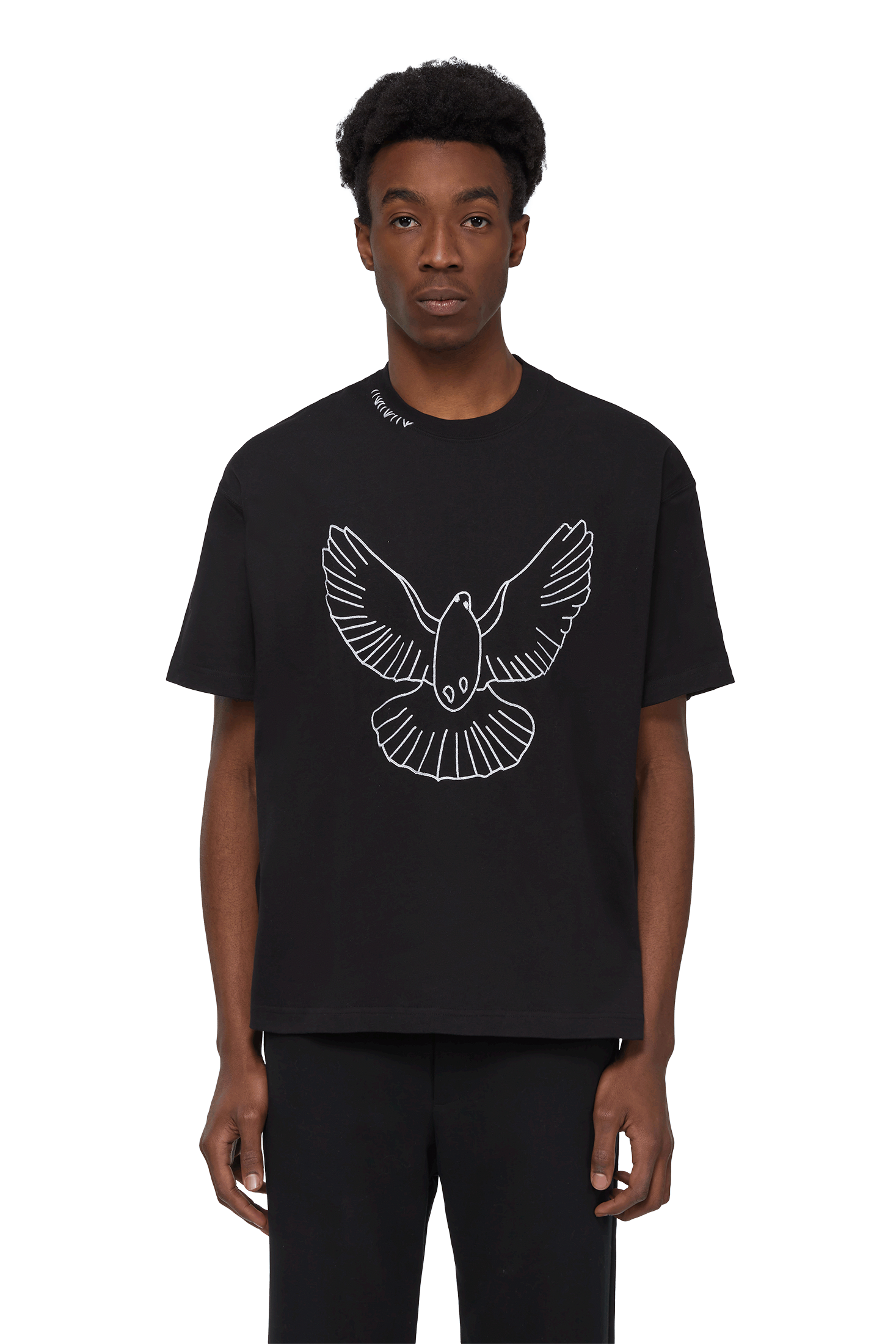 Embroidered Solo Dove T-Shirt
