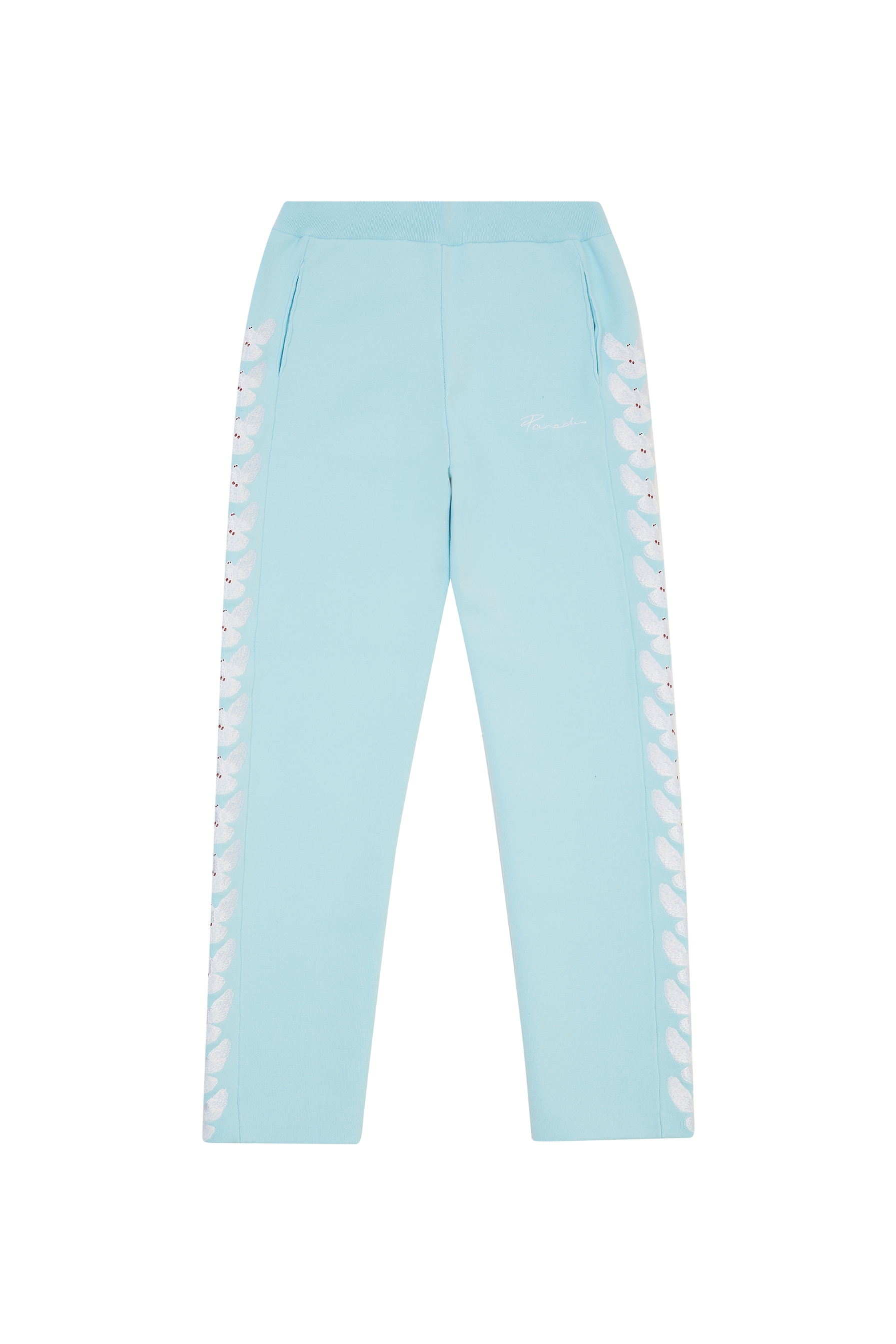 UNITY SKY BLUE KNIT TRACK PANTS